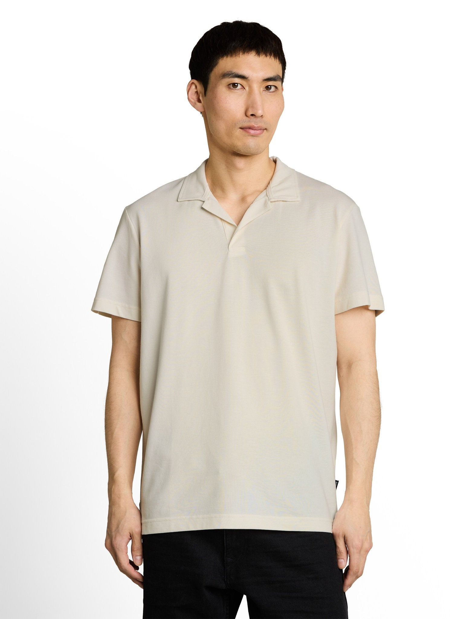 Tom Tailor Herren Polo-Shirts Gardenia White