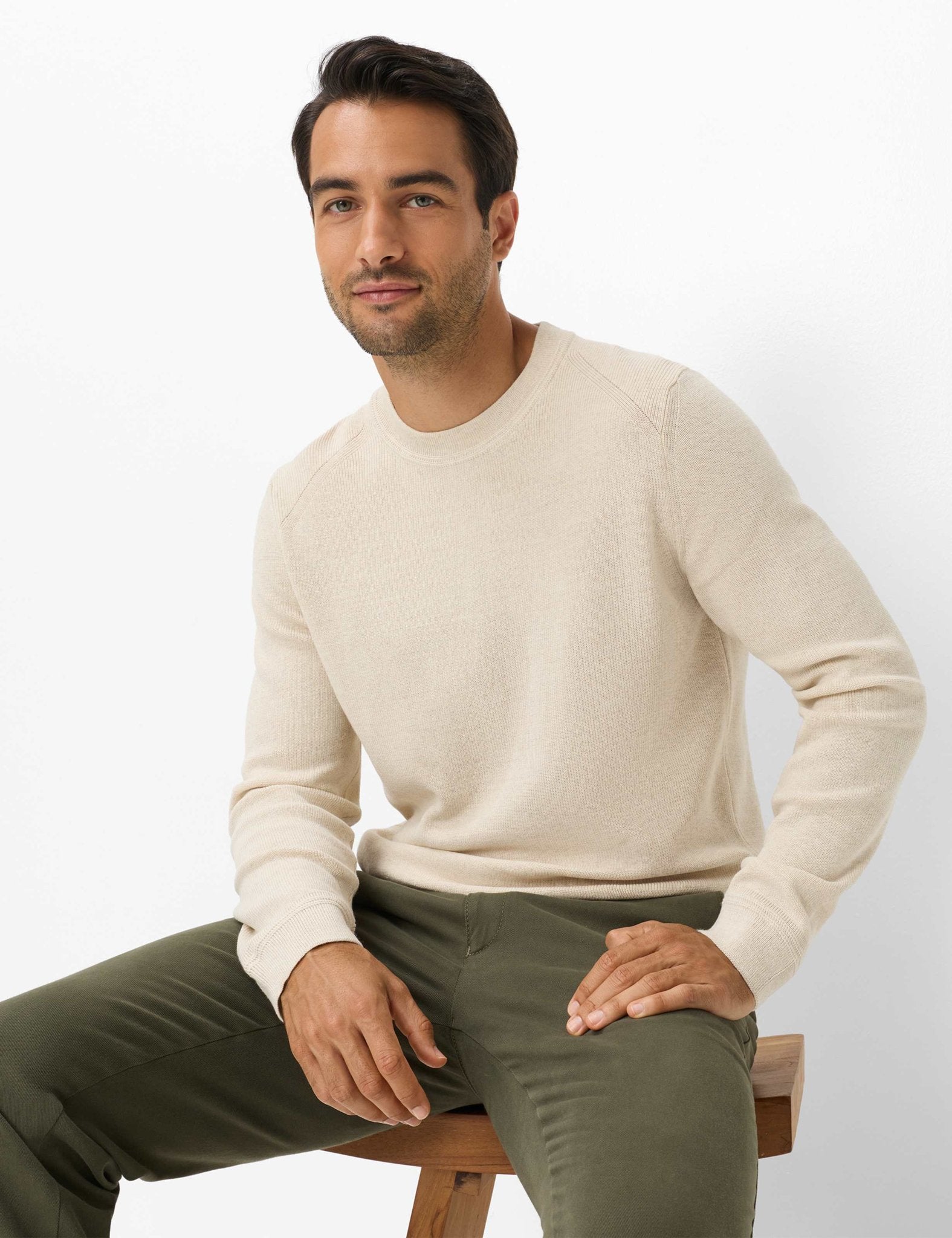 Brax Herren Hosen  Olive