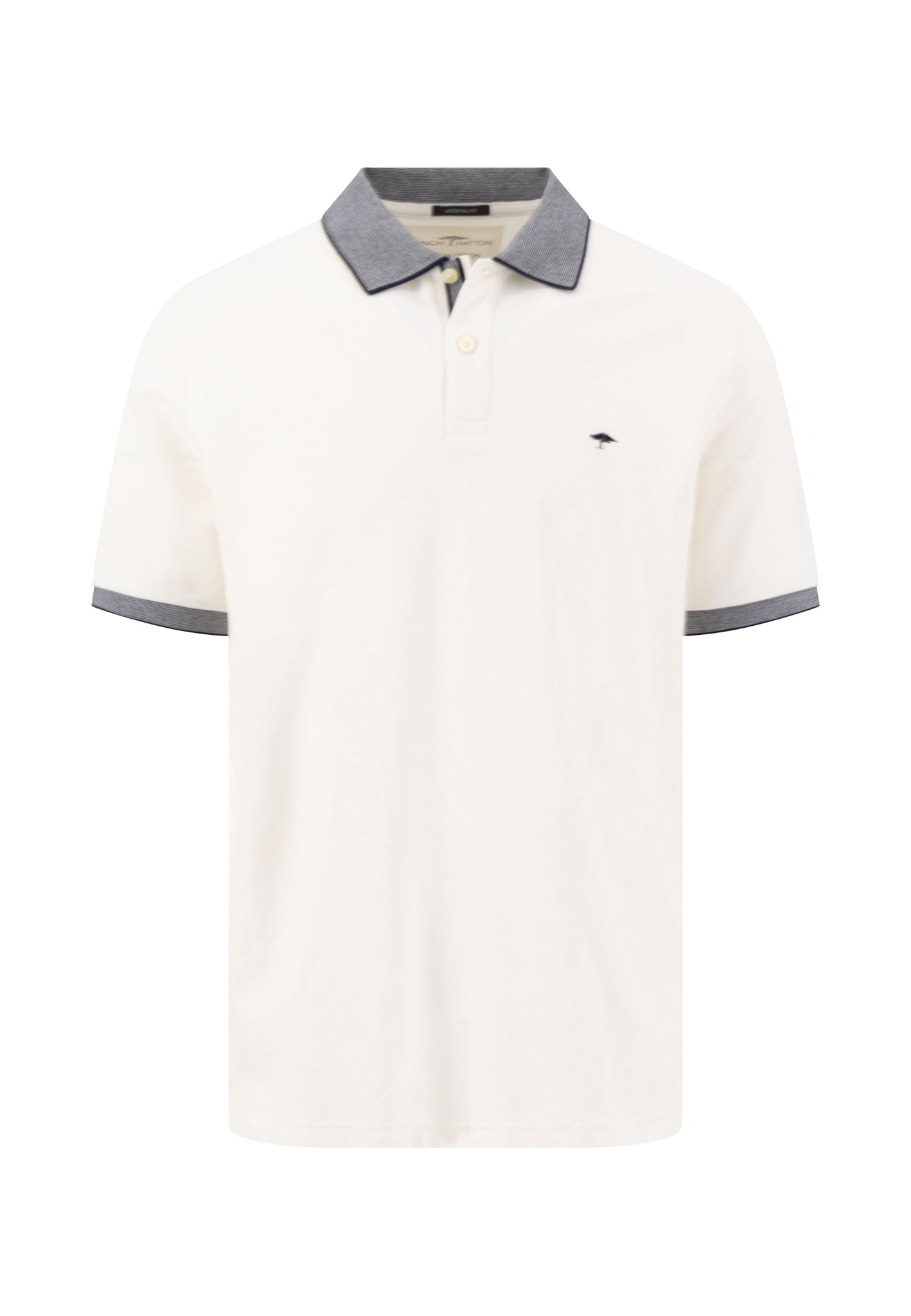 Fynch-Hatton Herren Polo-Shirts New Offwhite