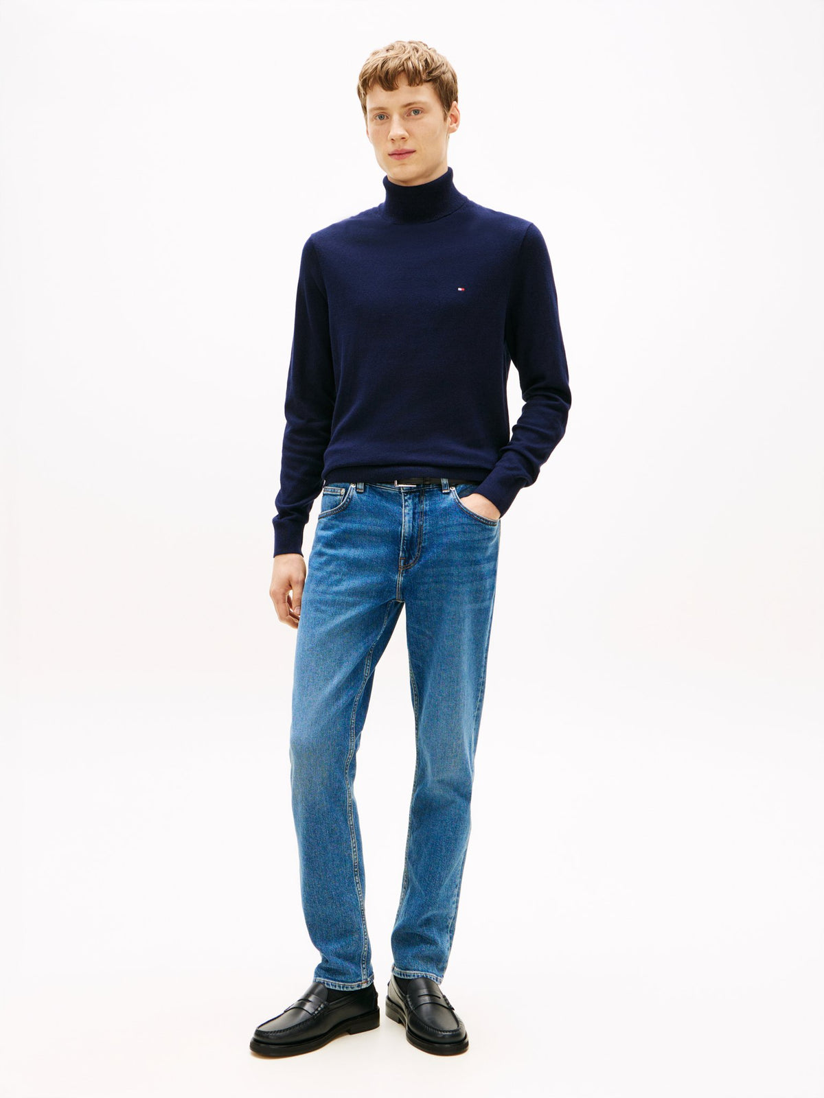 Tommy Hilfiger Herren Sweatshirts Dw Blue