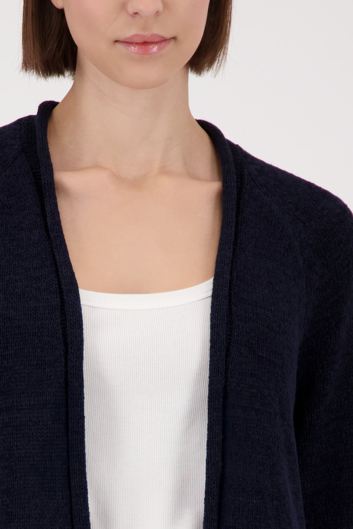 Monari Damen Strickjacken Marine