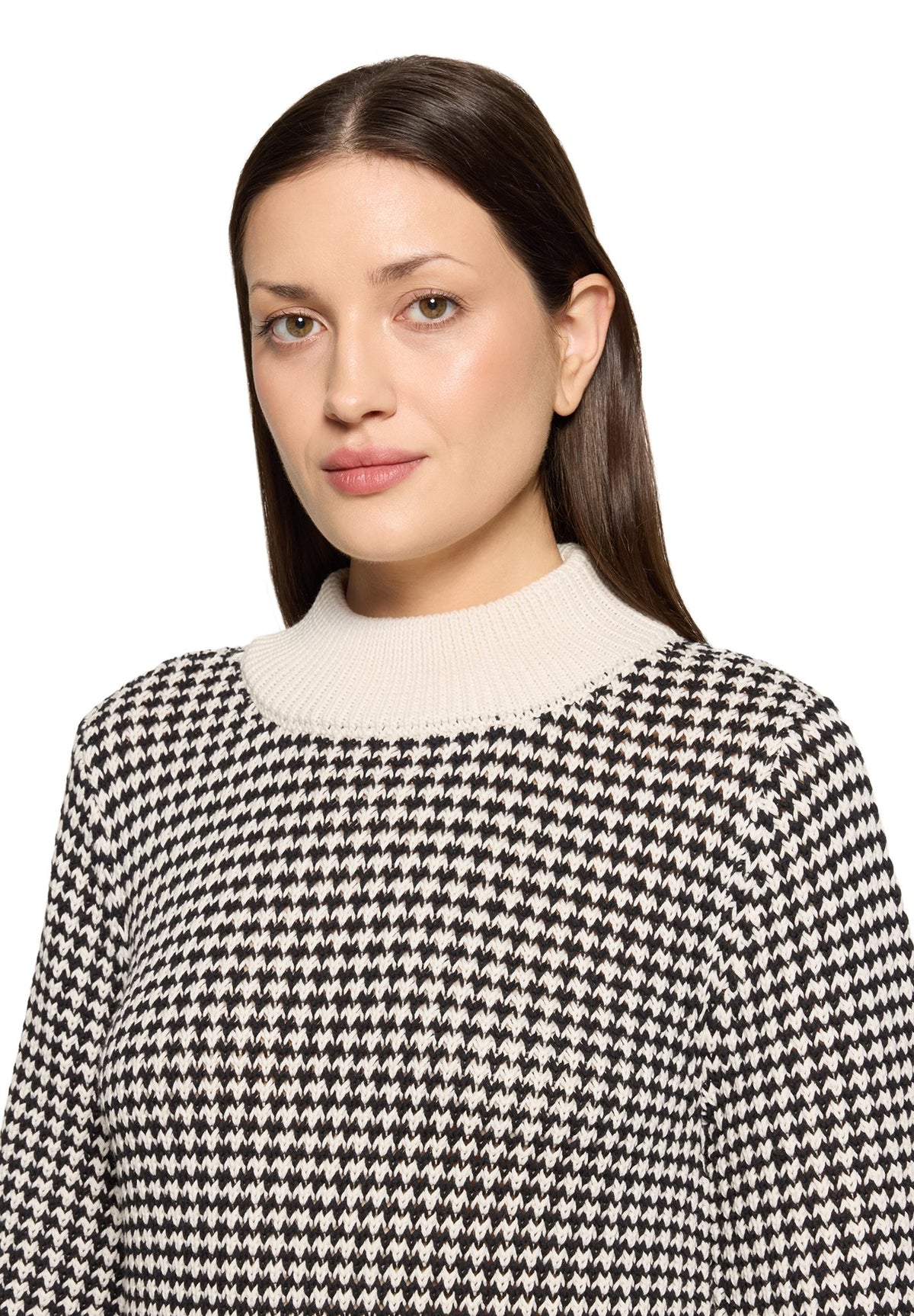 Betty & Co Damen Pullover Cream/Black