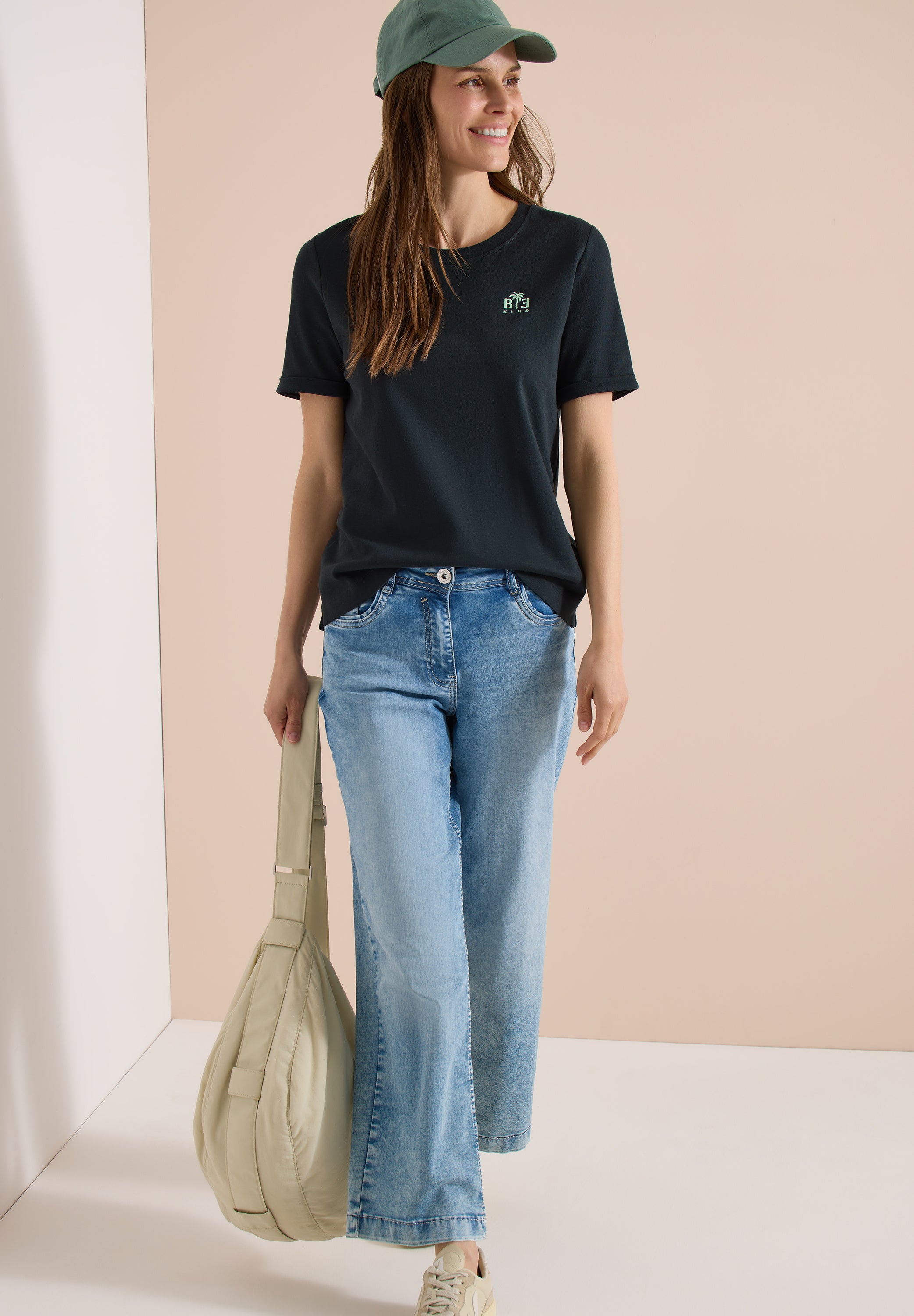 Cecil Damen T-Shirts  Palm Bree
