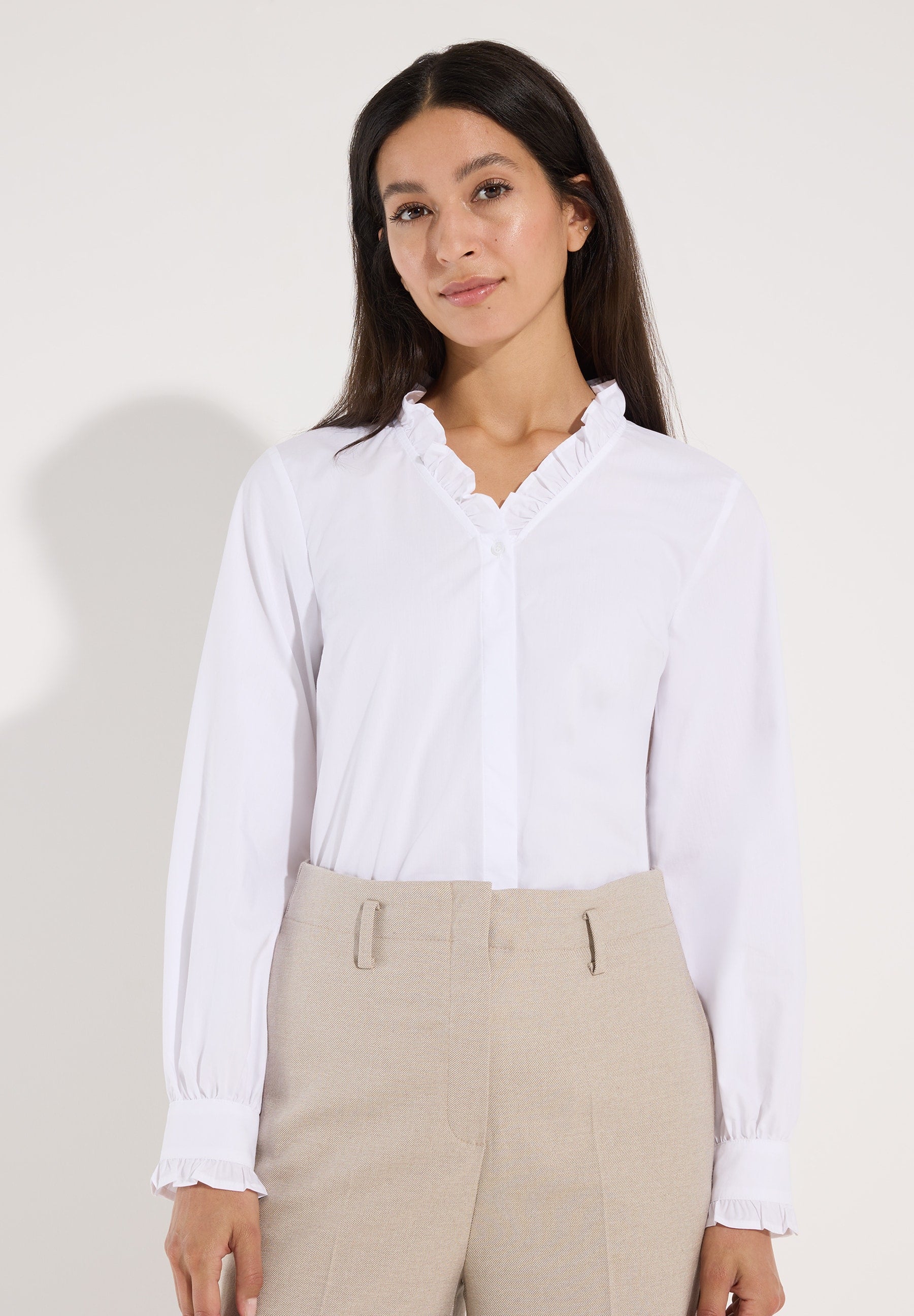 More & More Damen Blusen White