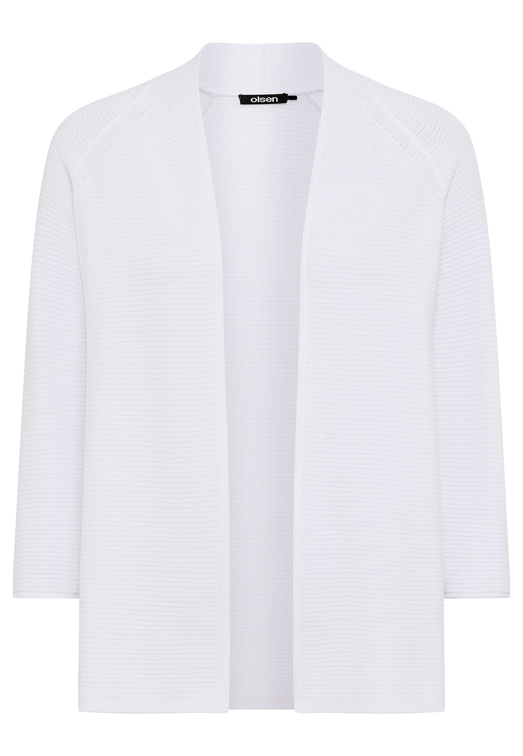 Olsen Damen Strickjacken  White