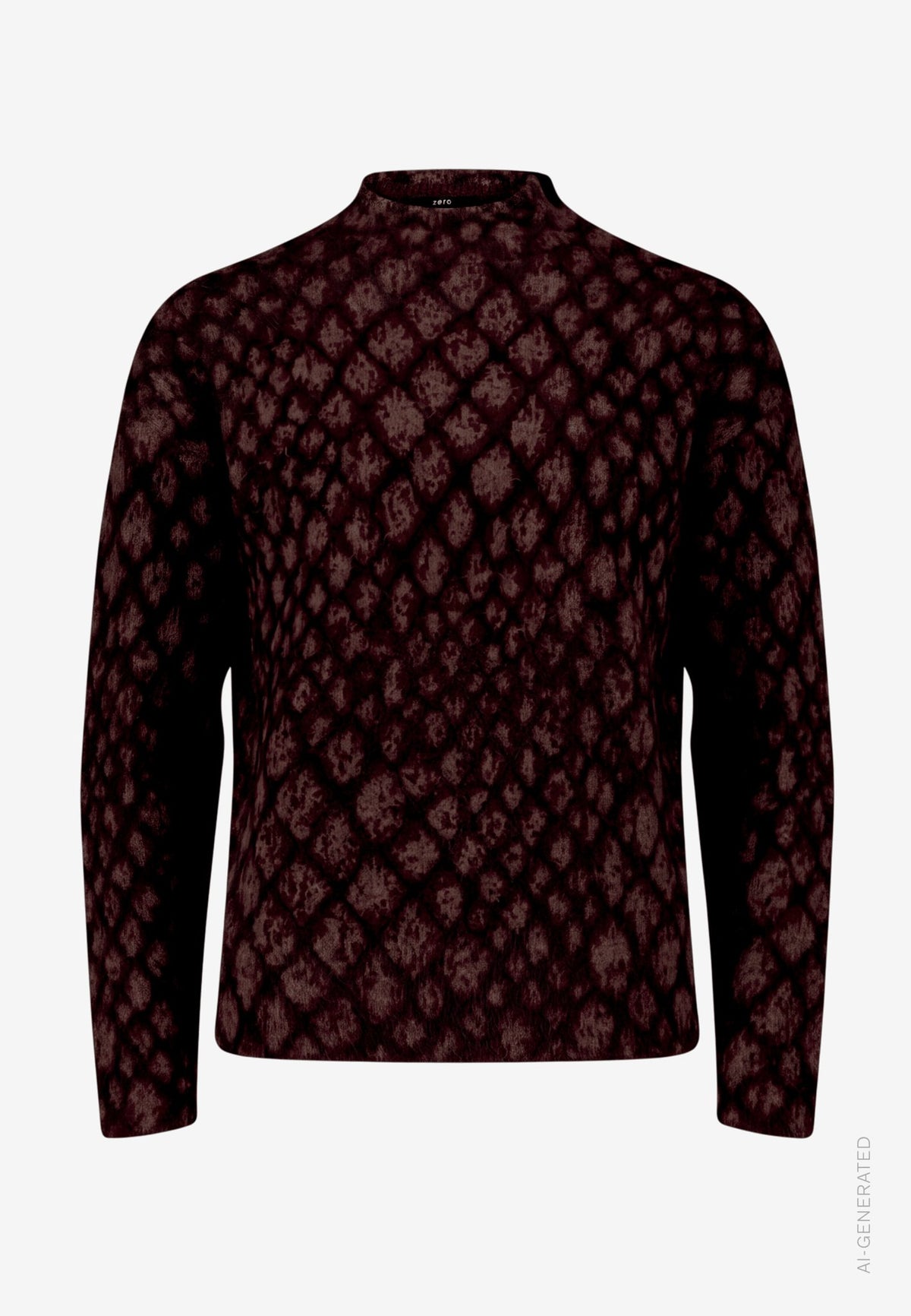 Zero Damen Pullover Black/Brown