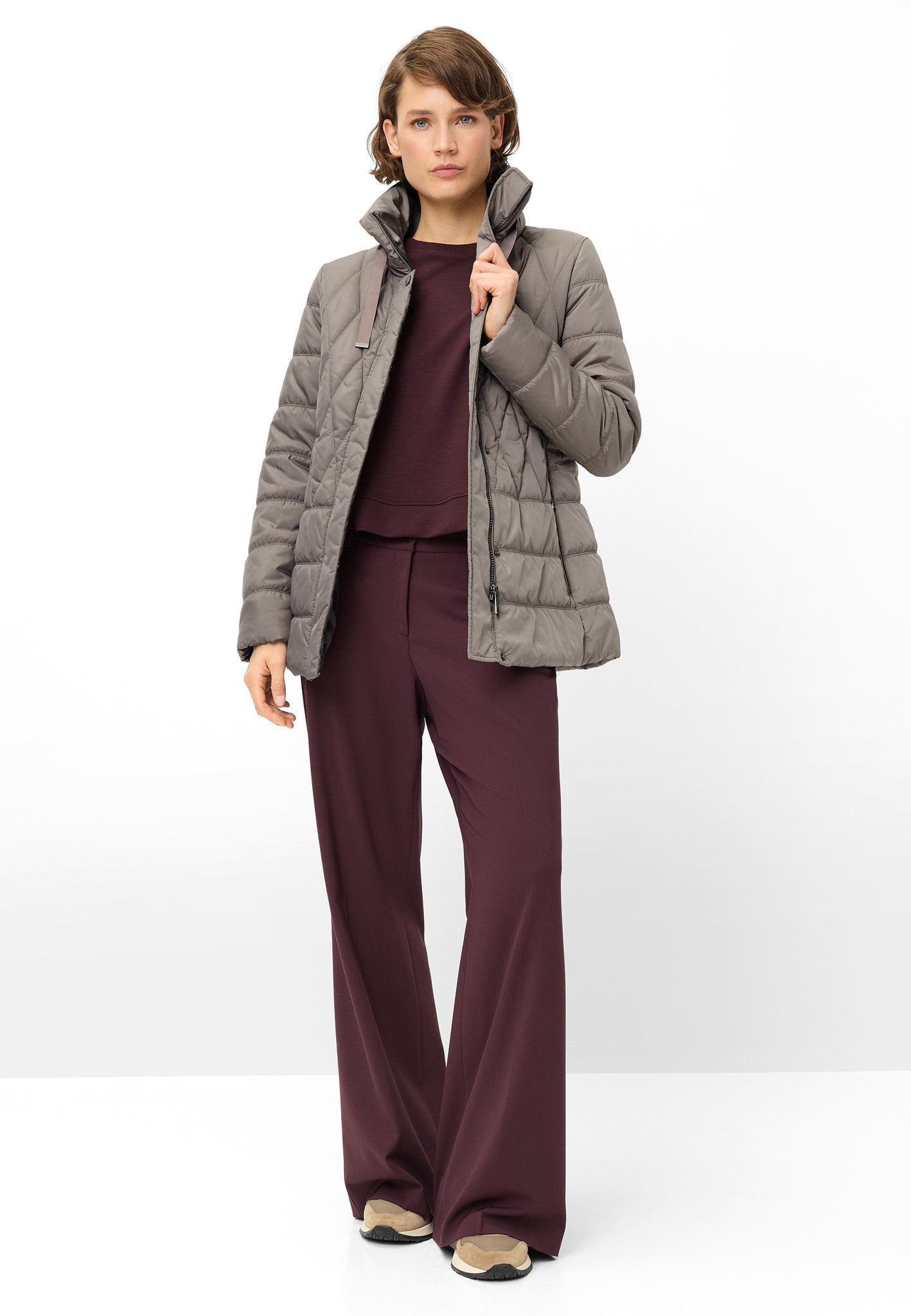 Fuchs & Schmitt Damen Jacken Beige/Kitt