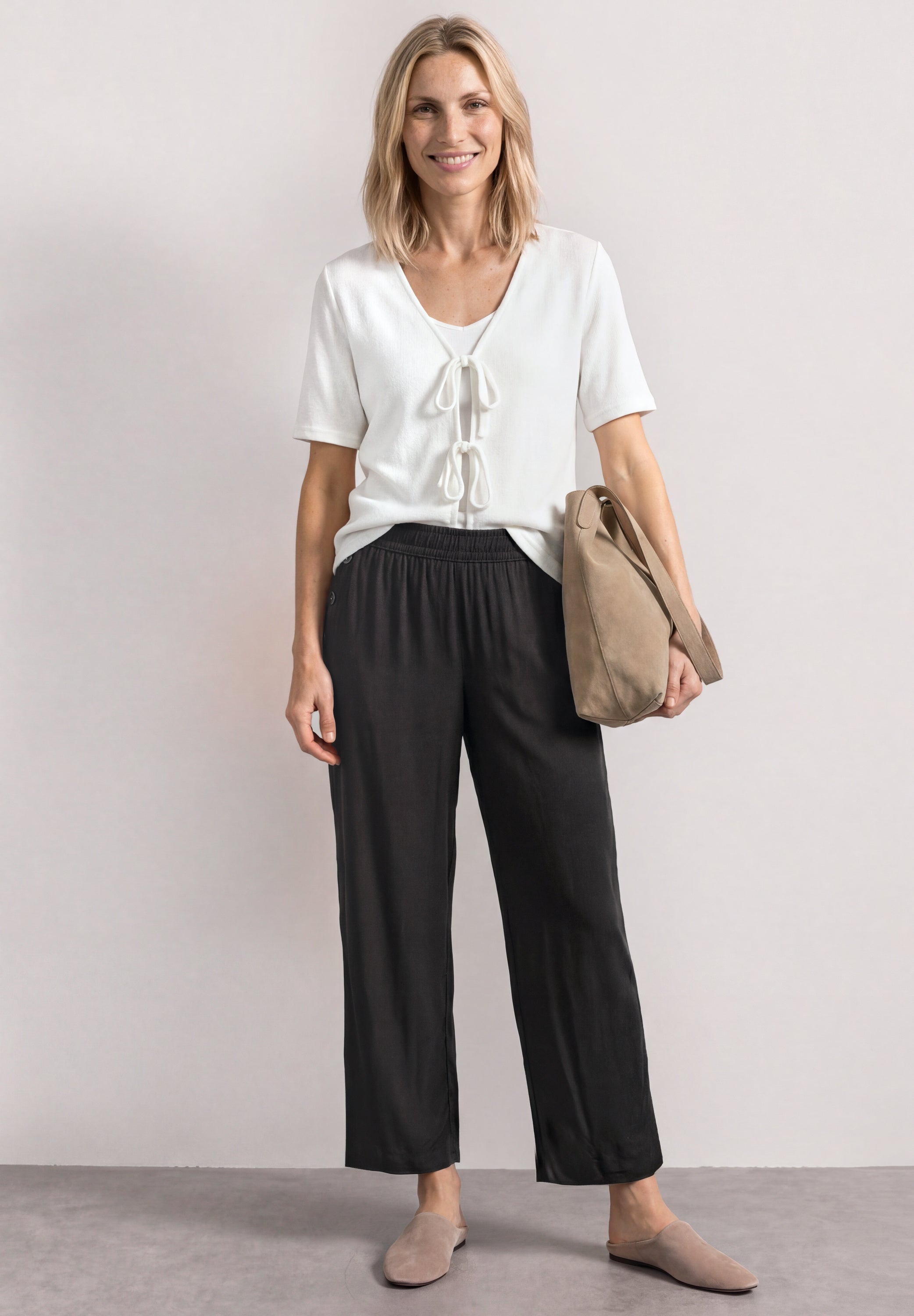 Street One Damen Hosen Black