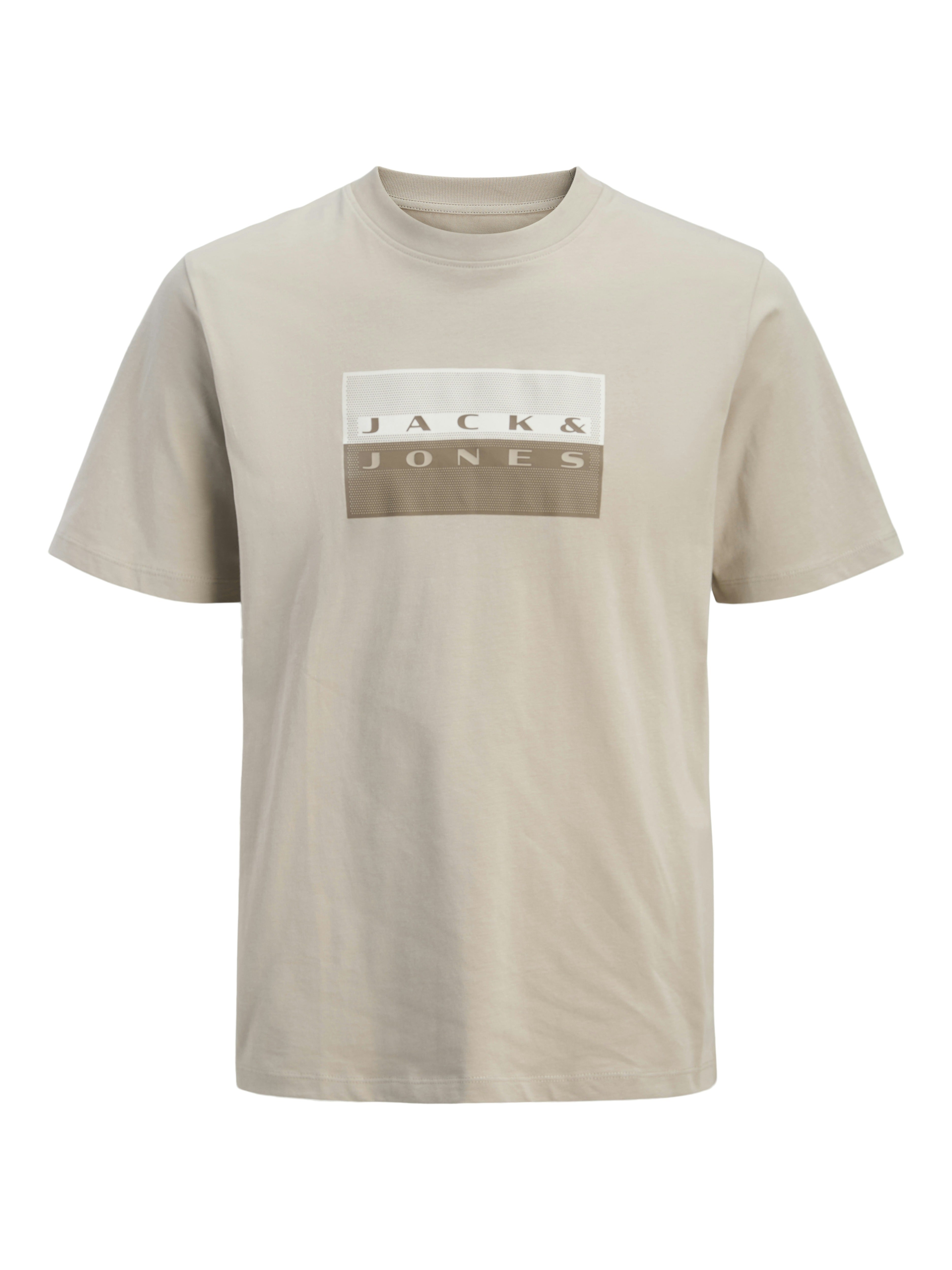 Jack & Jones Herren T-Shirts kurz Pure Cashmere