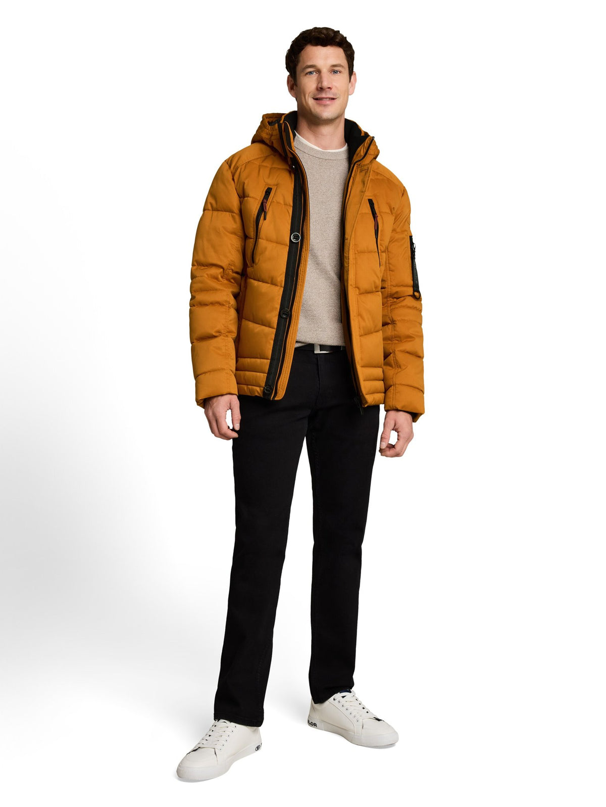Tom Tailor Herren Jacken Peanut Butter B