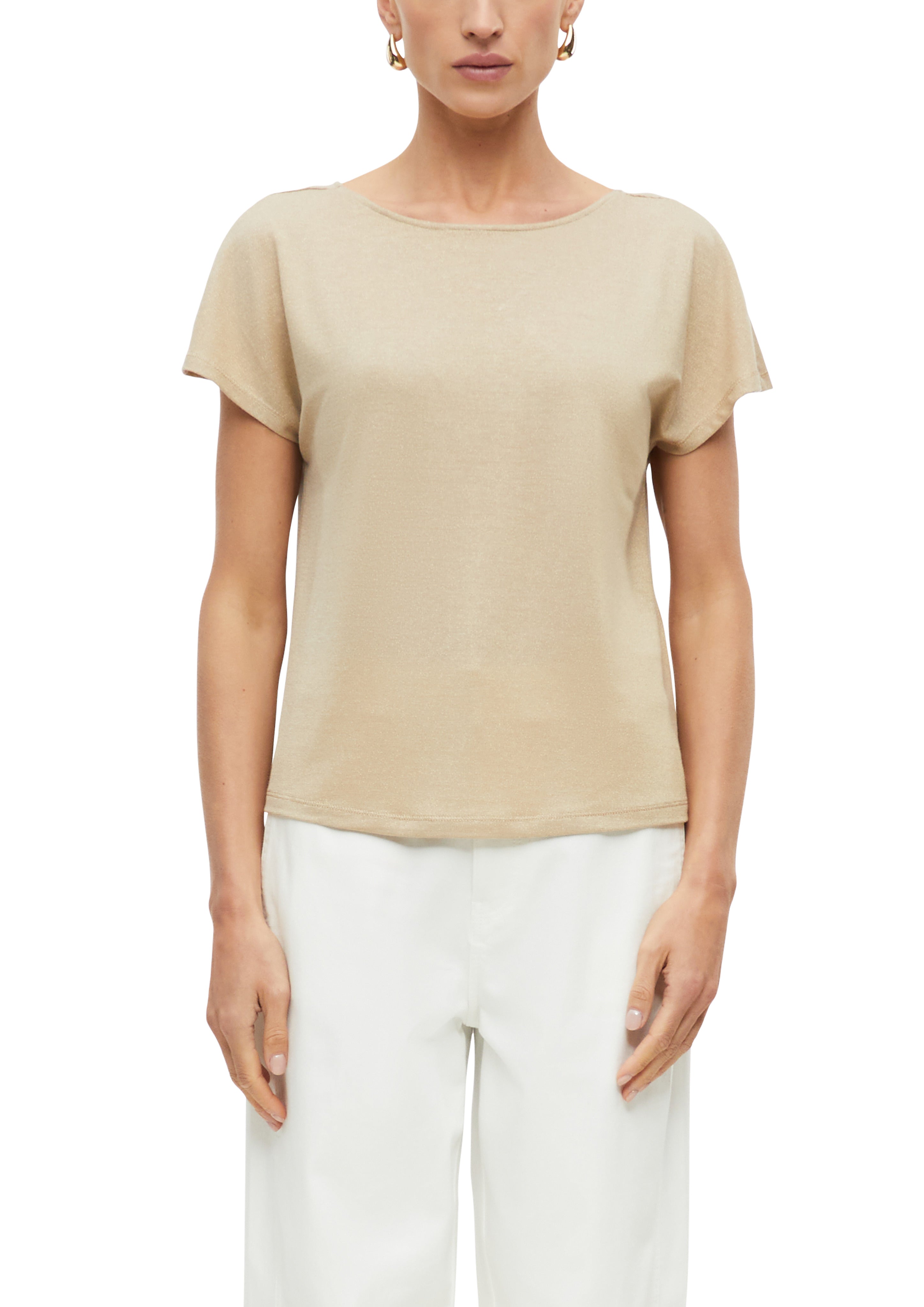 S. Oliver black Damen T-Shirts Brown
