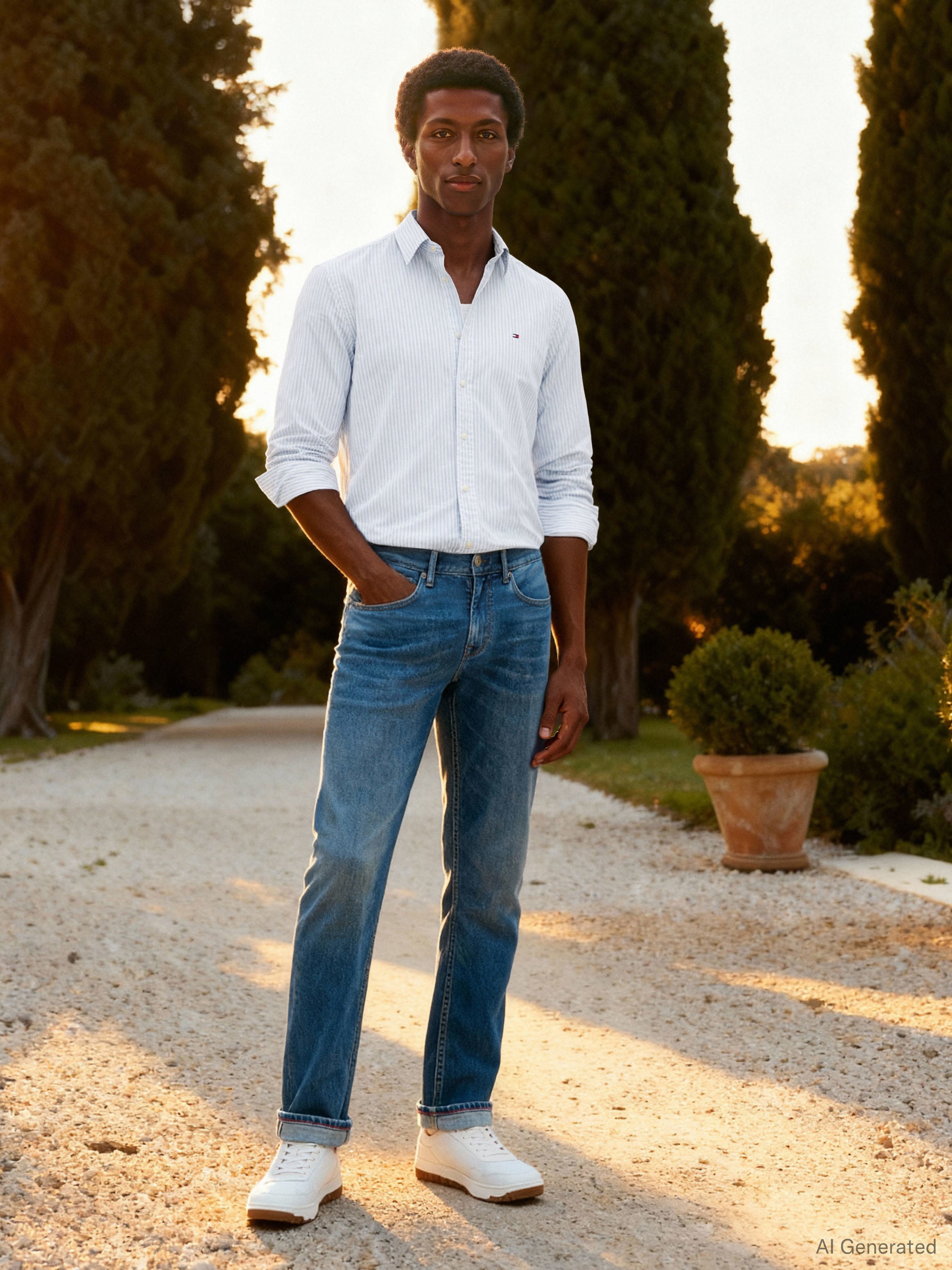 Tommy Hilfiger Herren Jeans An Denim