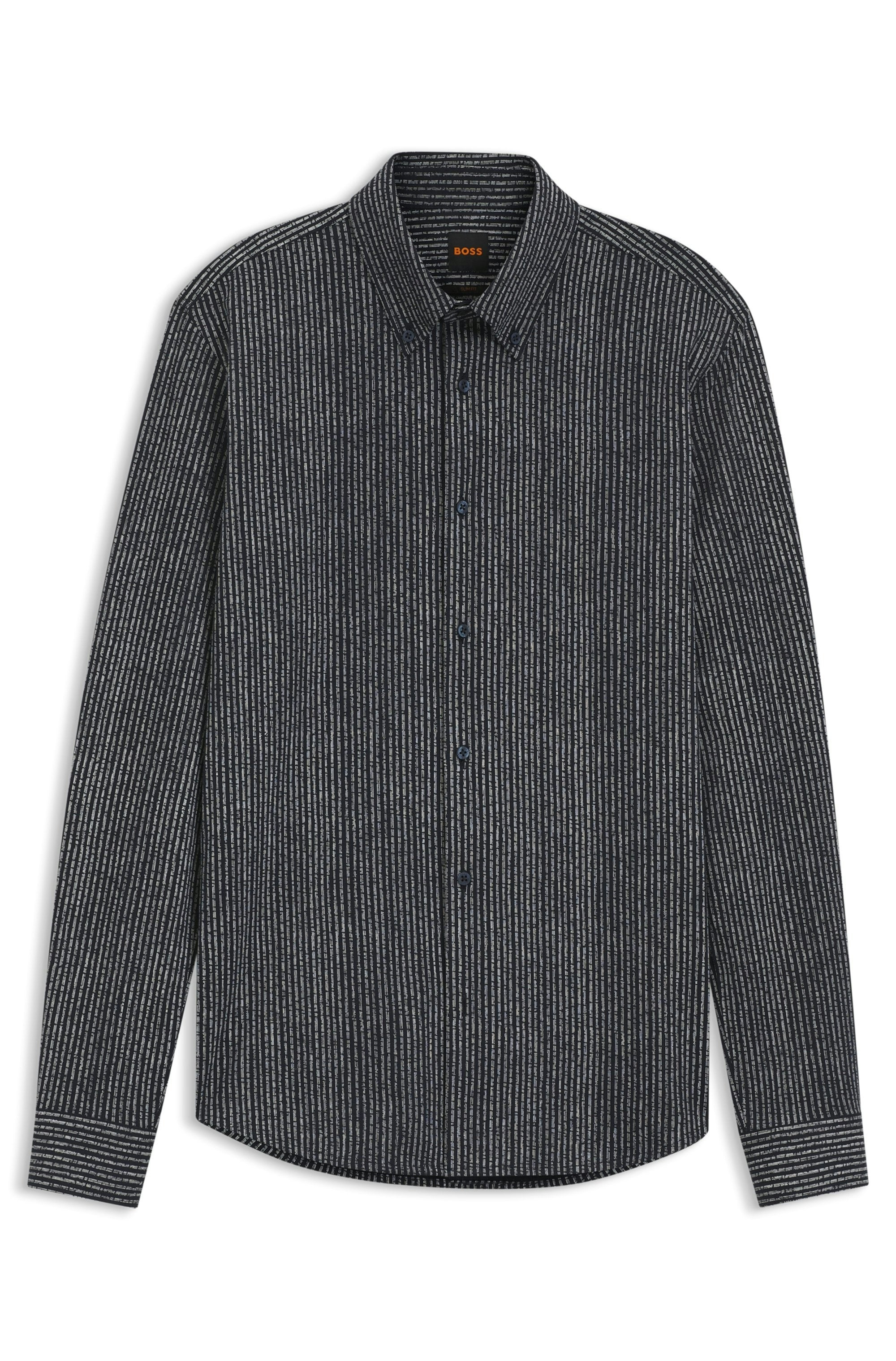 Boss Orange Herren Hemden  Dark Blue