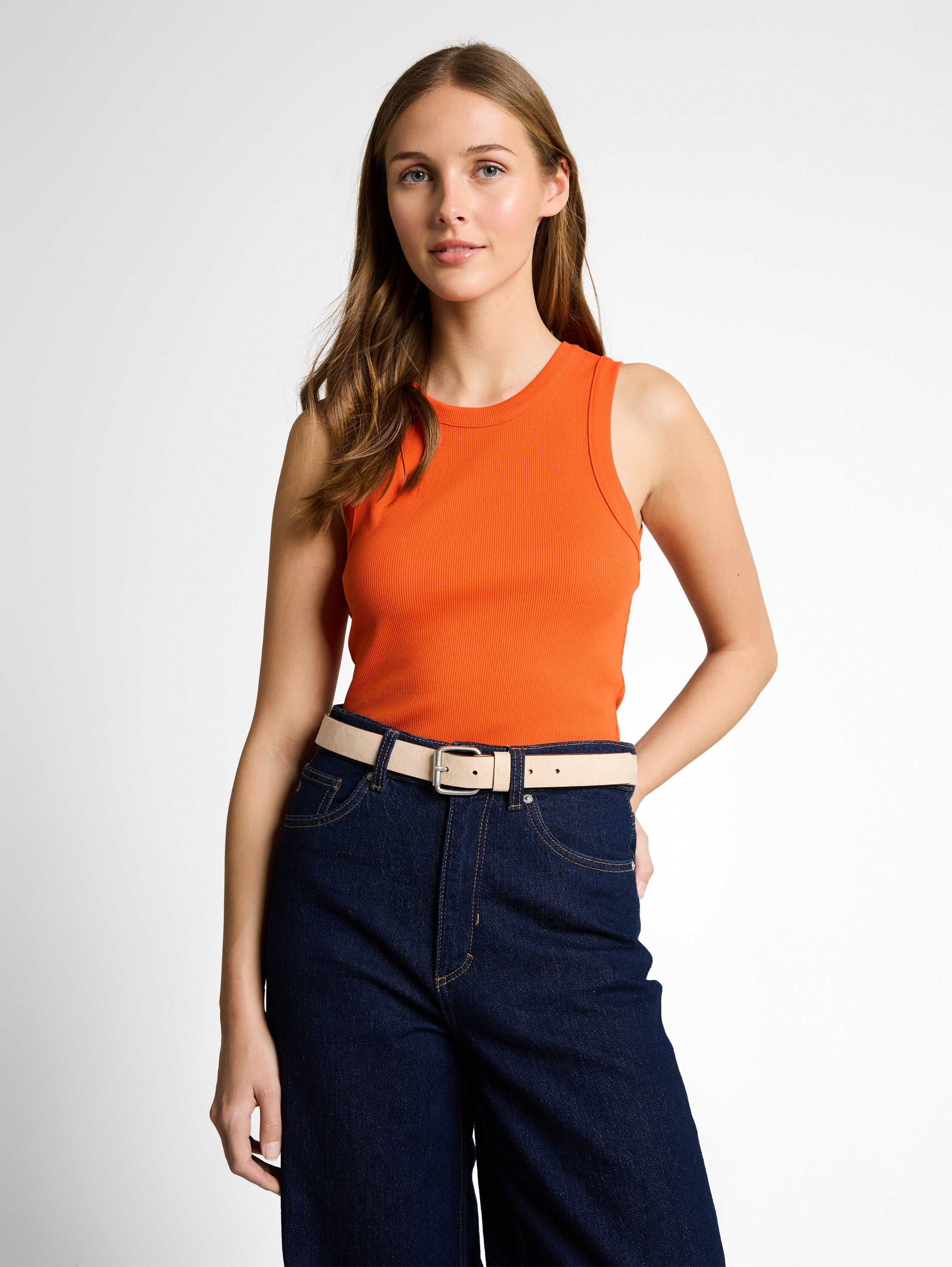 Tom Tailor denim Damen T-Shirts Fiery Orange