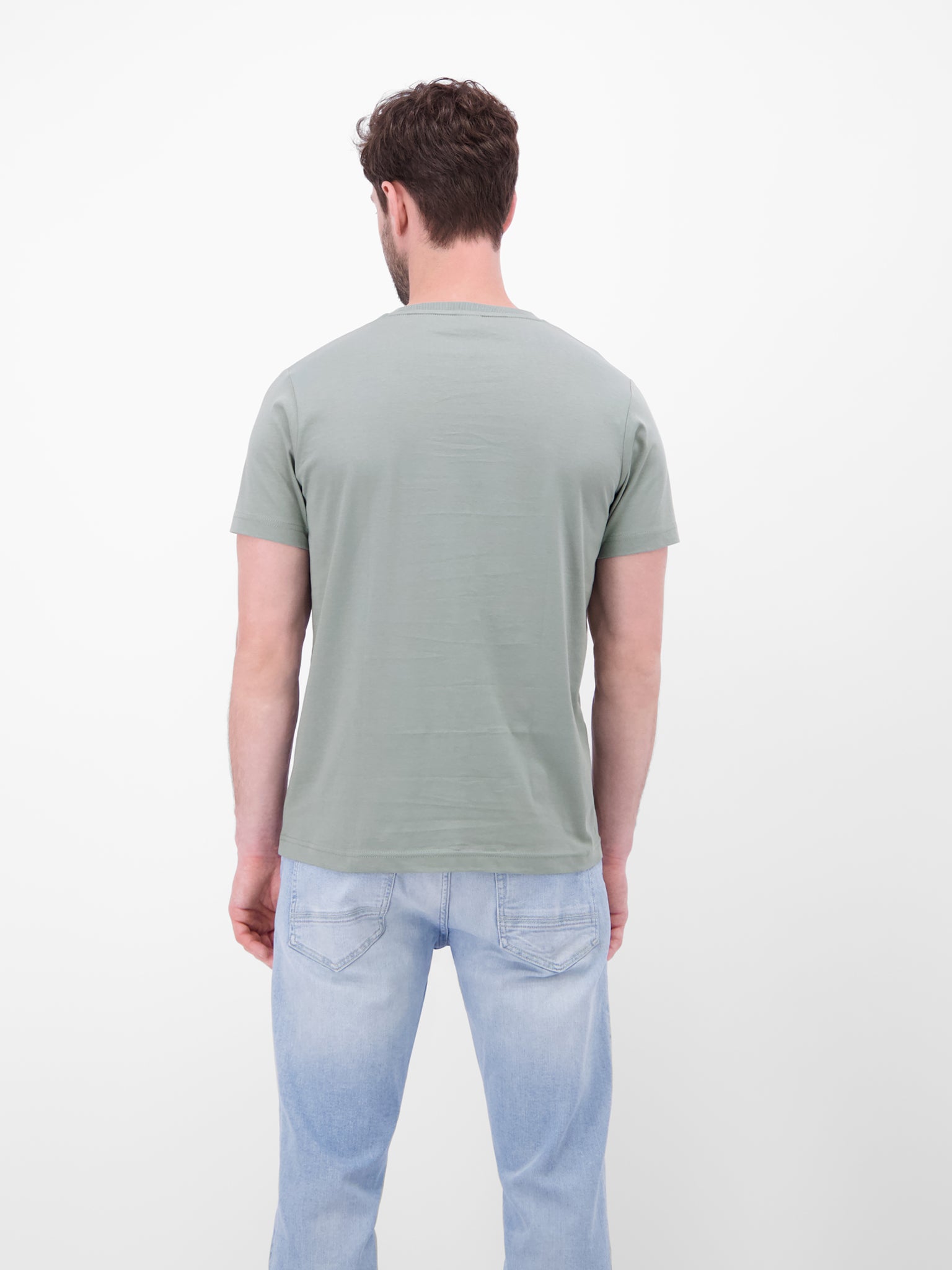Lerros Herren T-Shirts kurz Storm Grey