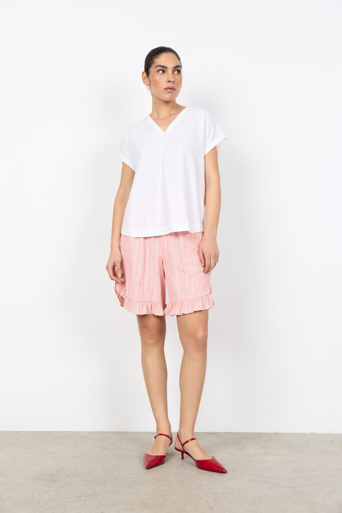 Soya Concept Damen T-Shirts White