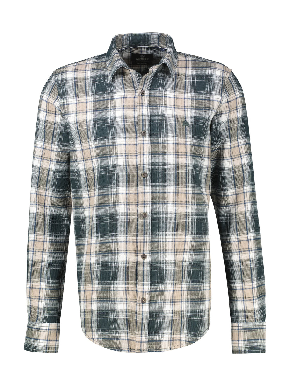 Lerros Herren Hemden Cedar Green