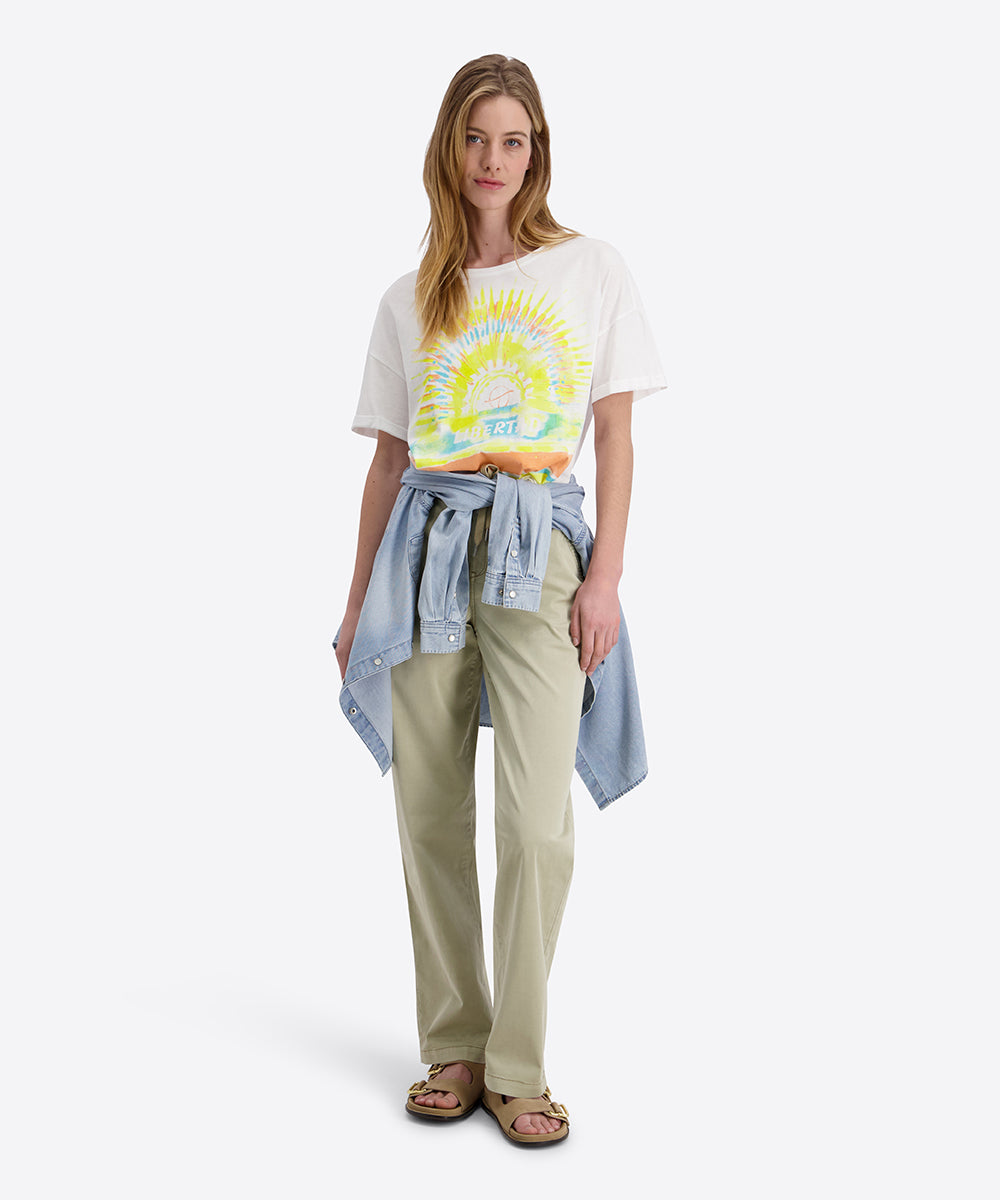 Timezone Damen T-Shirts  Pure Whit
