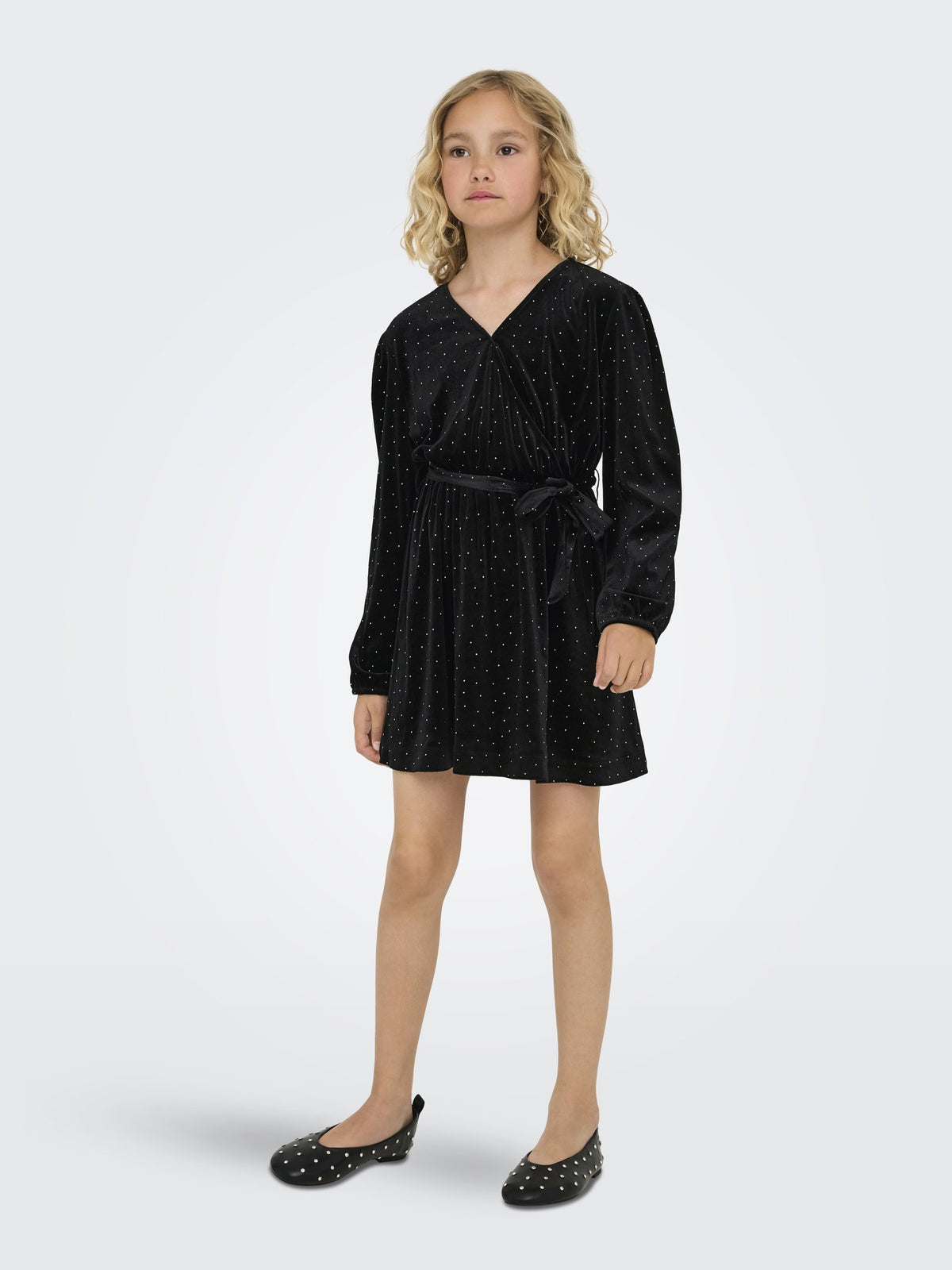 Only Mädchen Kleider Black/Silver St