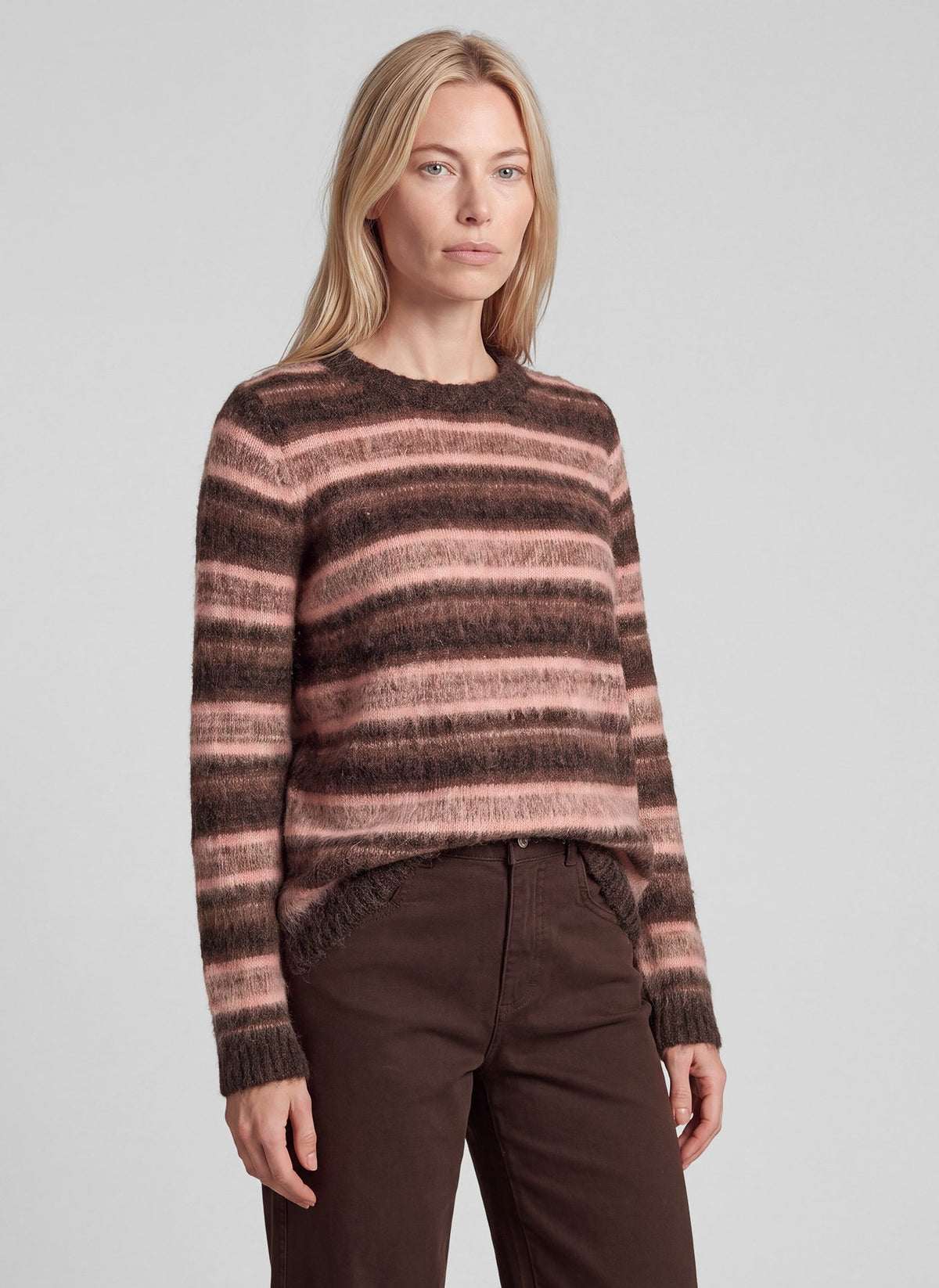 Rabe Damen Pullover Mokka