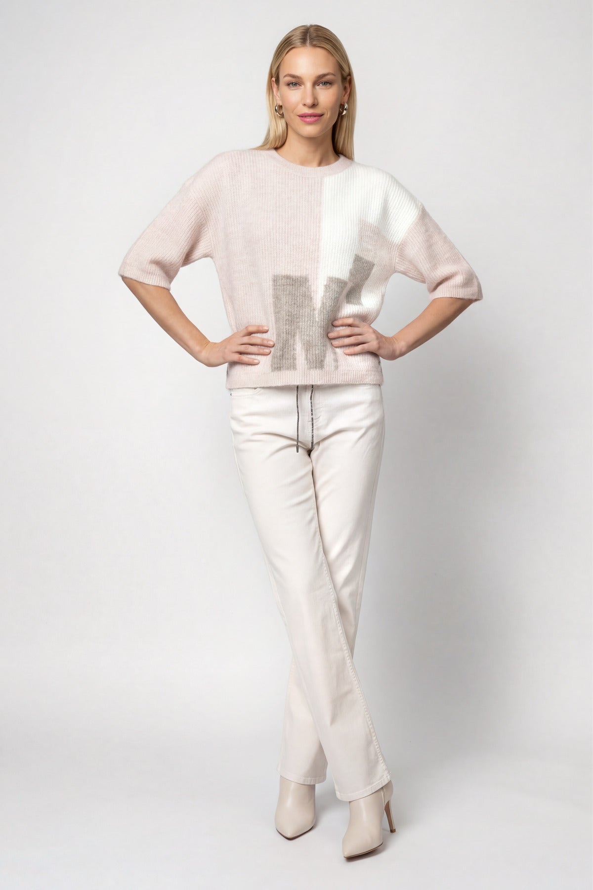 Monari Damen Pullover Rosewater