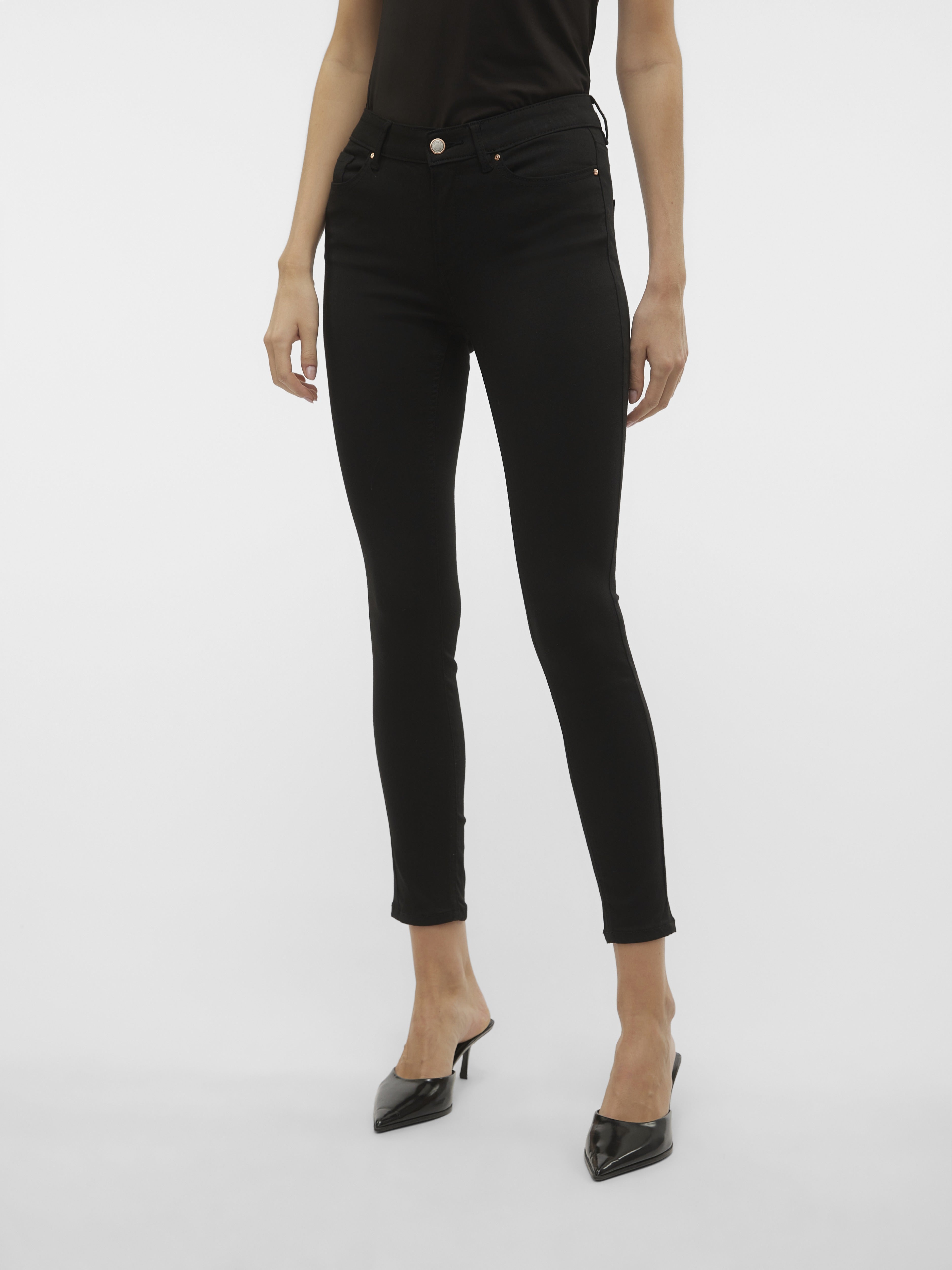 Vero Moda Damen Jeans Black