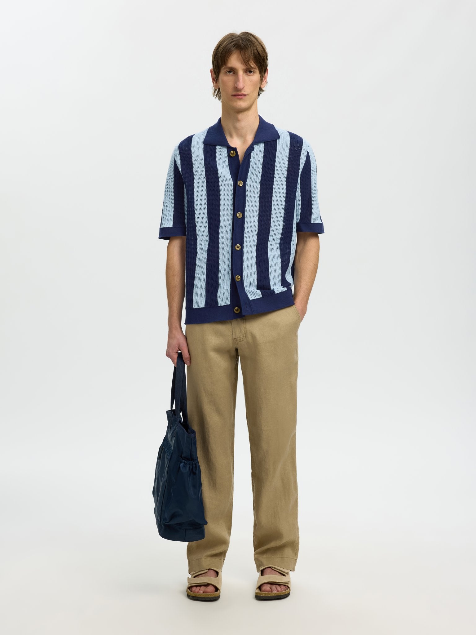 Selected homme Herren Strickjacken  Ocean