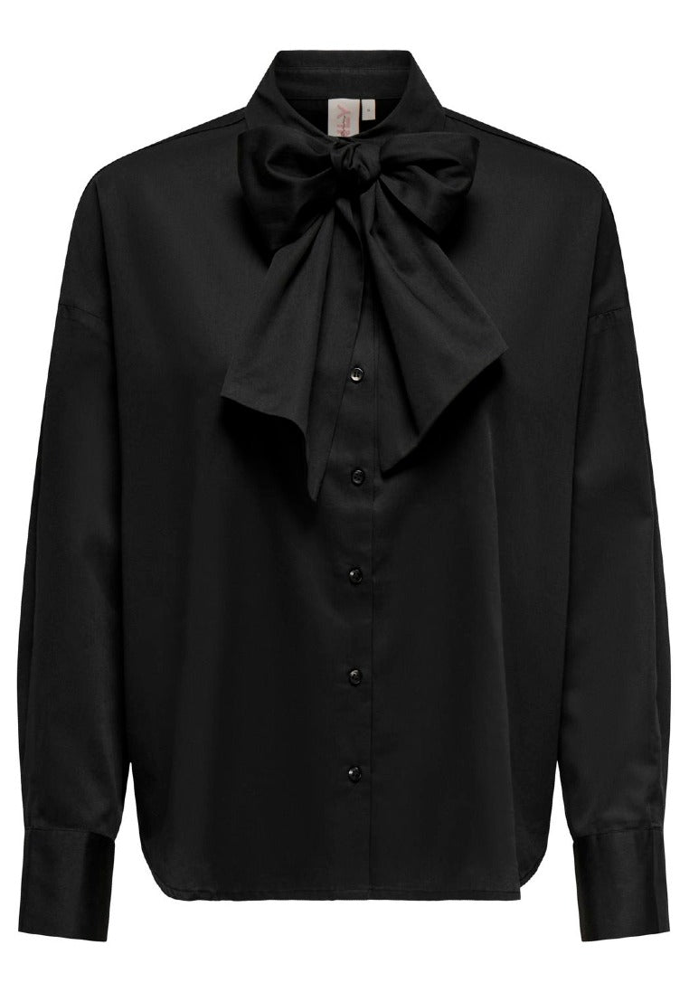 only Damen Blusen Black