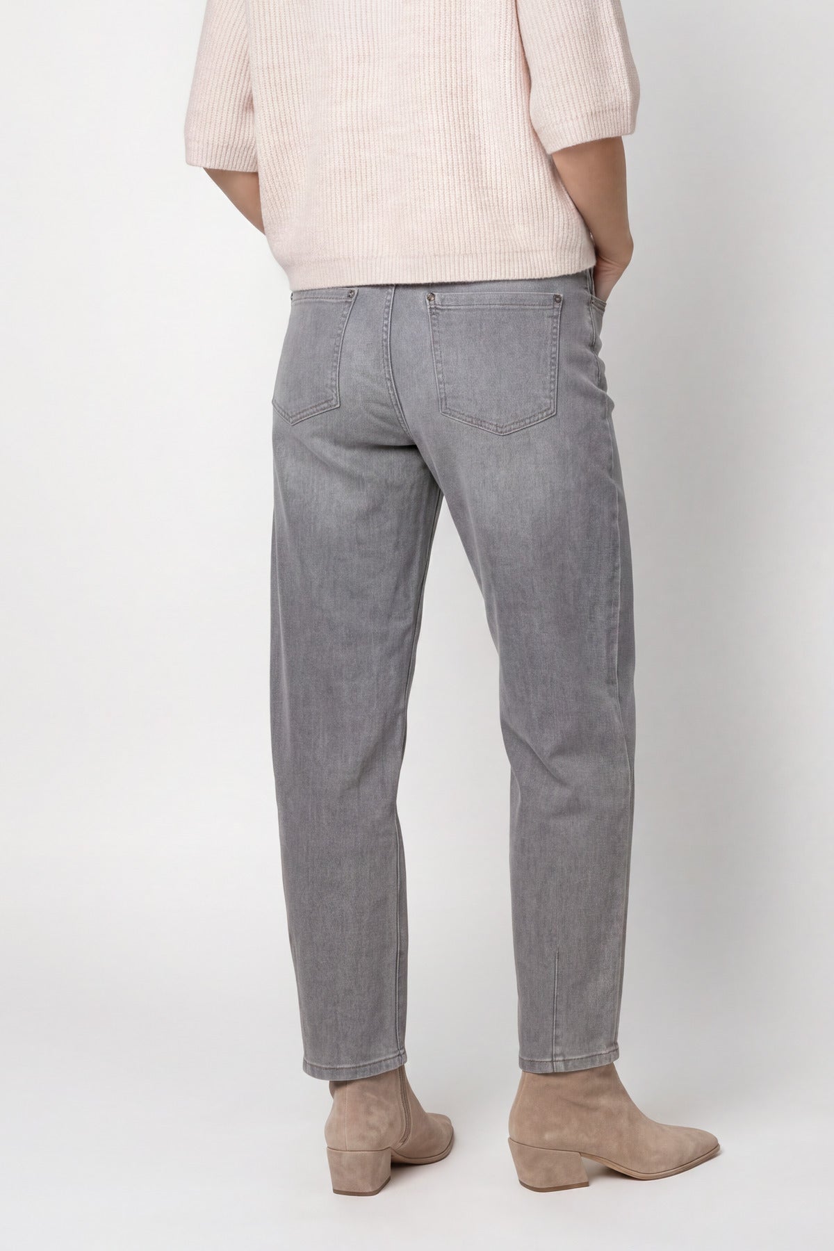 Monari Damen Hosen  Light Grey