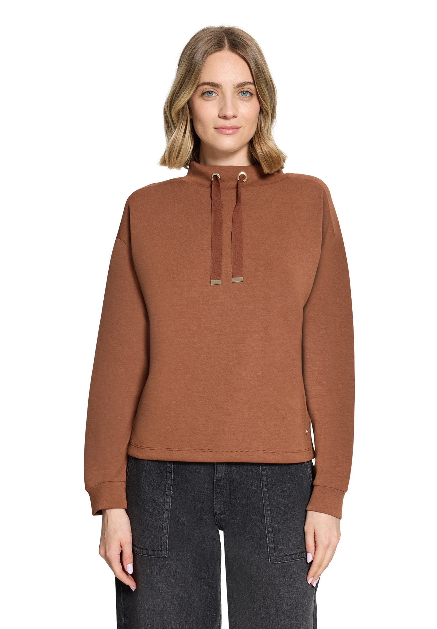Betty & Co Damen Sweatshirts Tortoise Shell