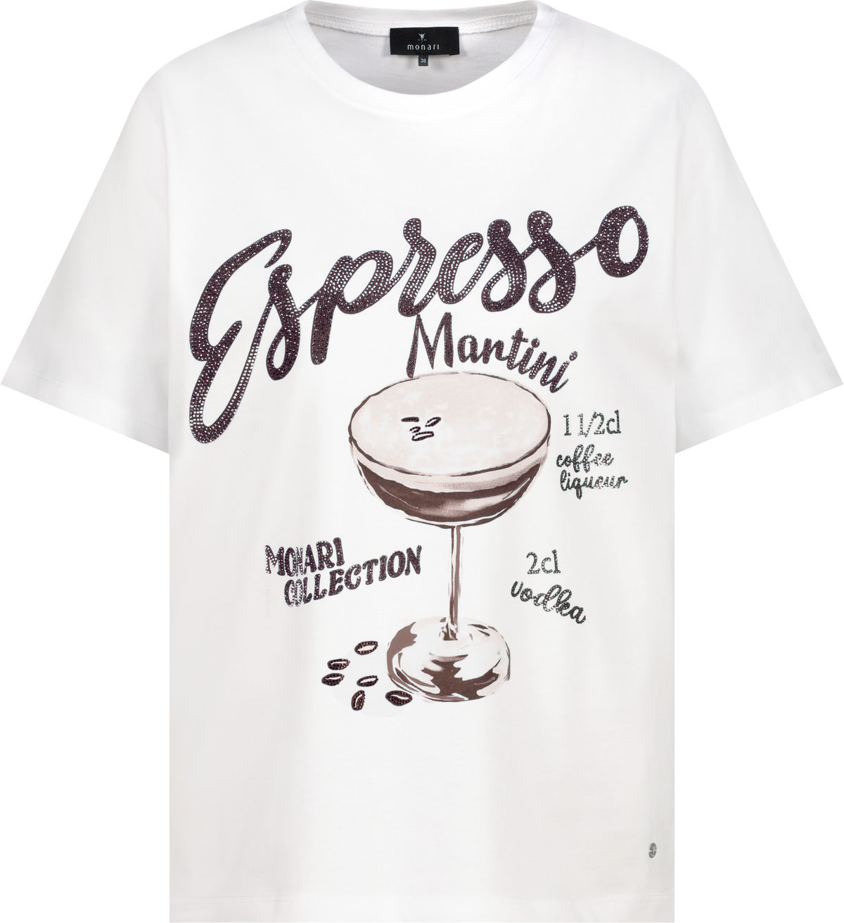 Monari Damen T-Shirts Cream