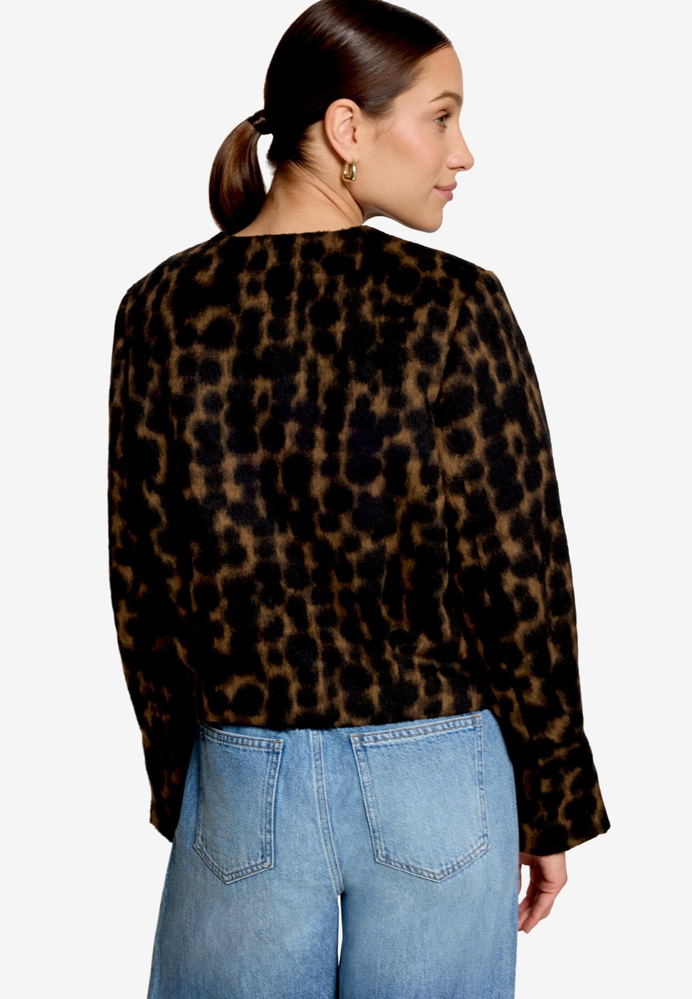 Zero Damen Blazer Brown/Black