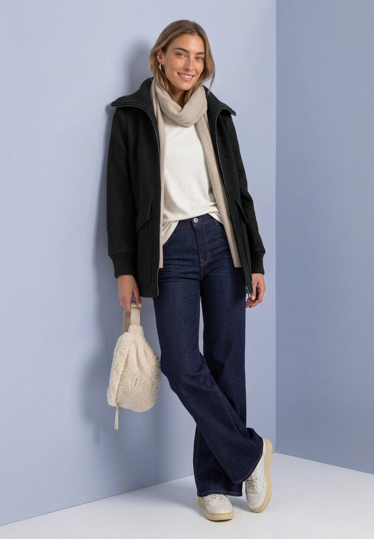 Street One Damen Mantel  Black