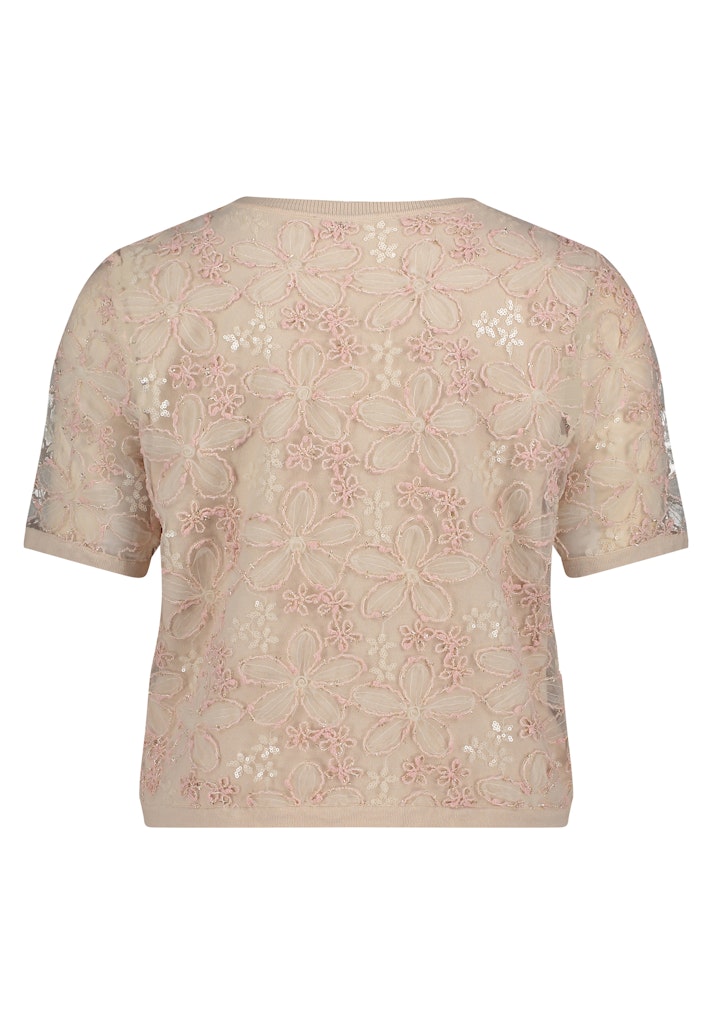 Betty & Co Damen Pullover Nature/Rosé