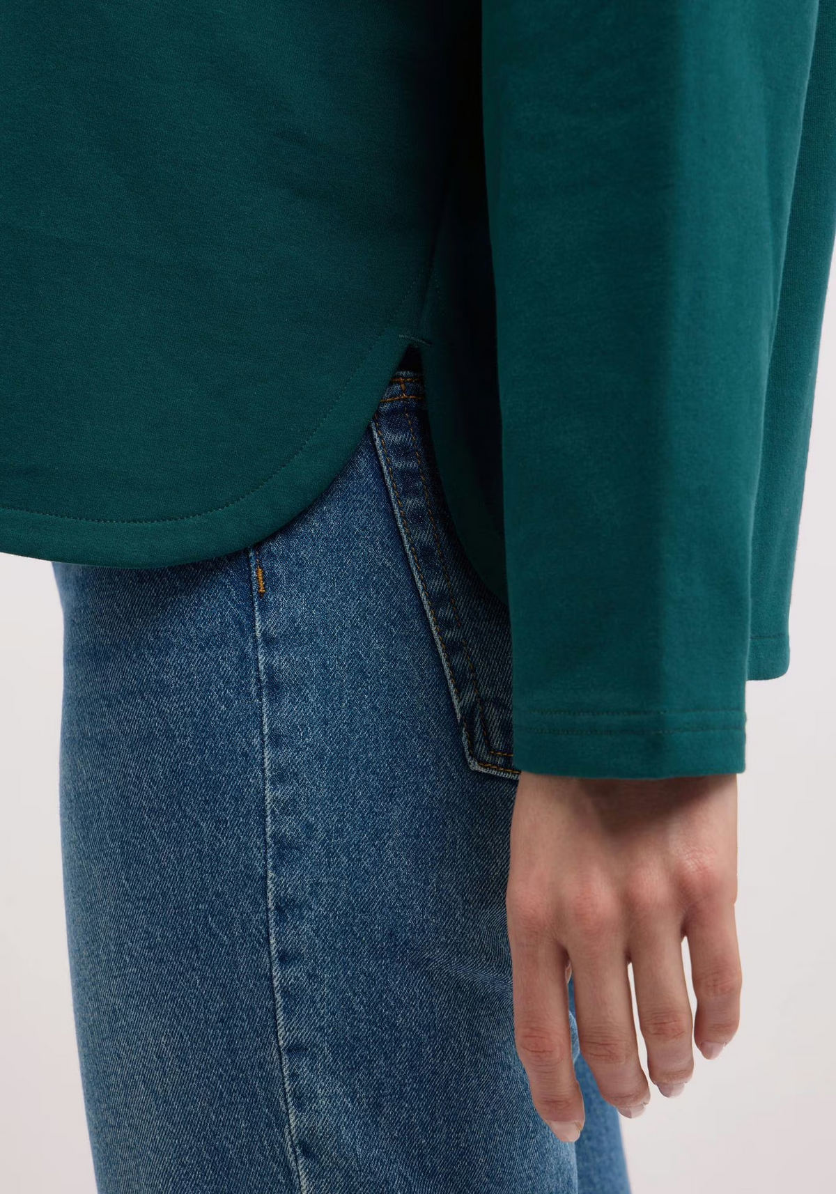 Elbsand Damen Sweatshirts  Dark Ivy