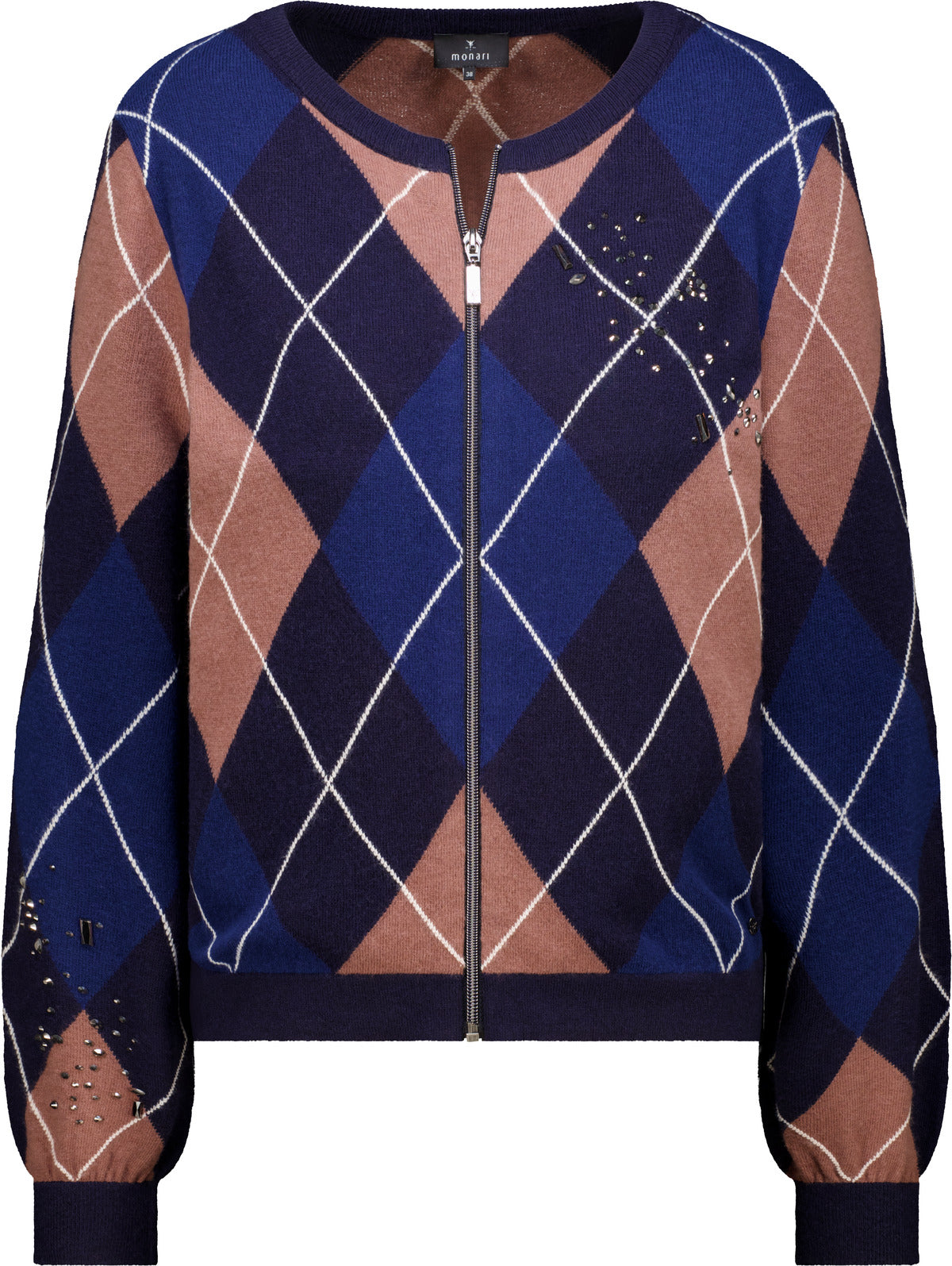 Monari Damen Strickjacken Classic Nav