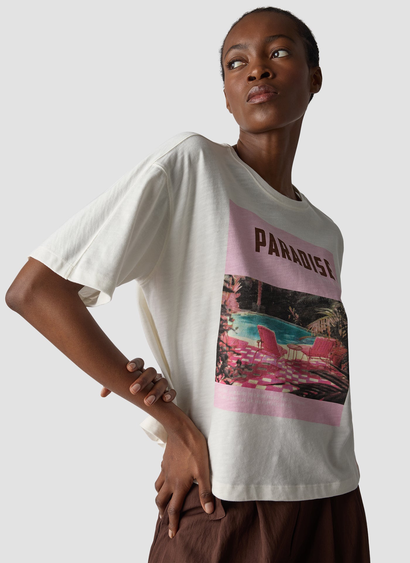 Le Comte Damen T-Shirts Natur
