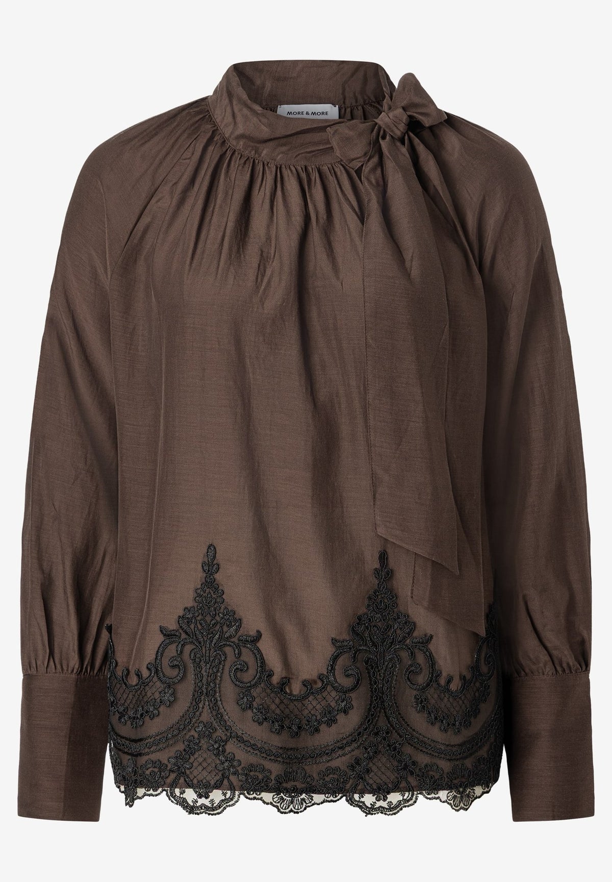 More & More Damen Blusen  Espresso B