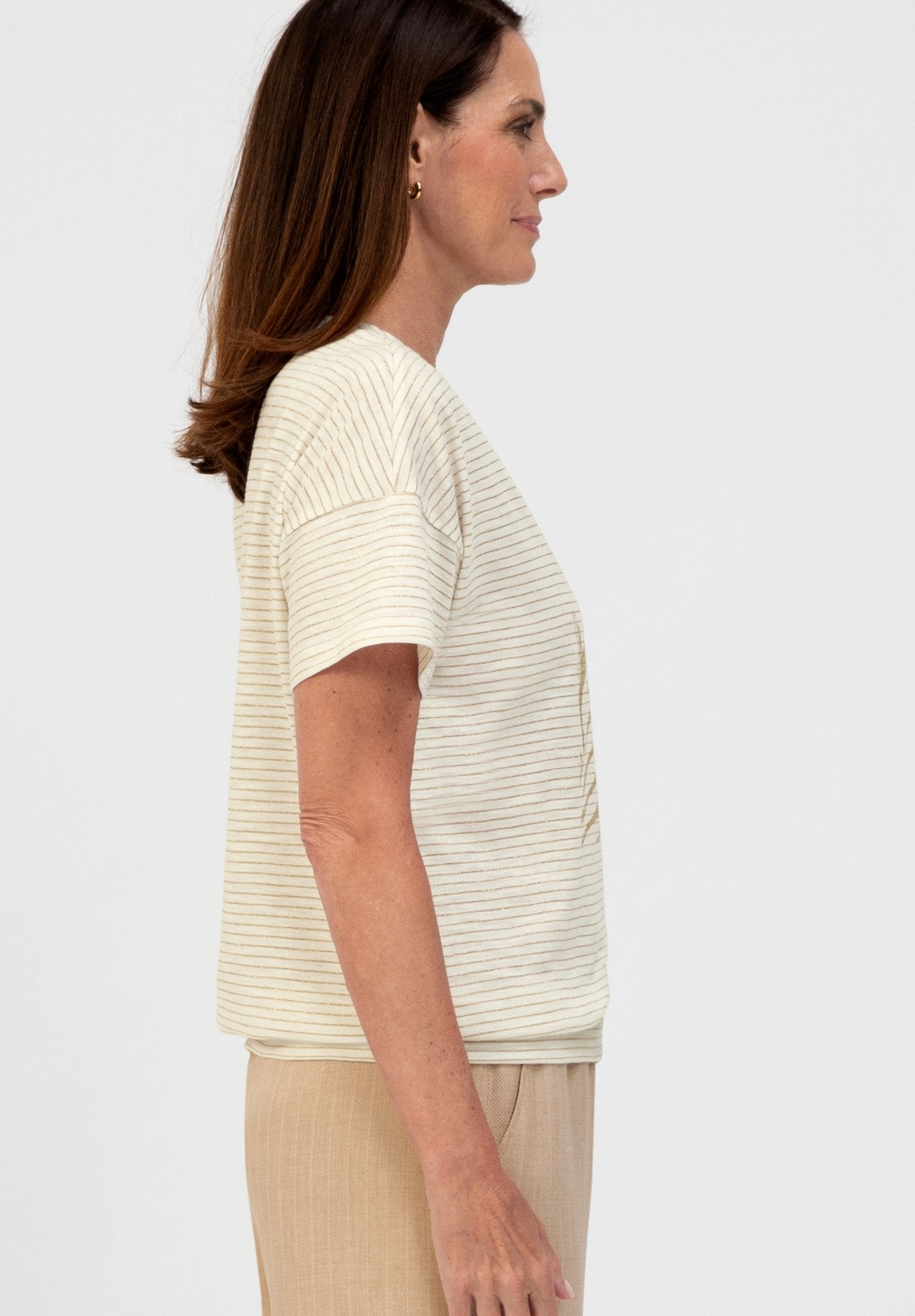 Bianca Damen T-Shirts Cream