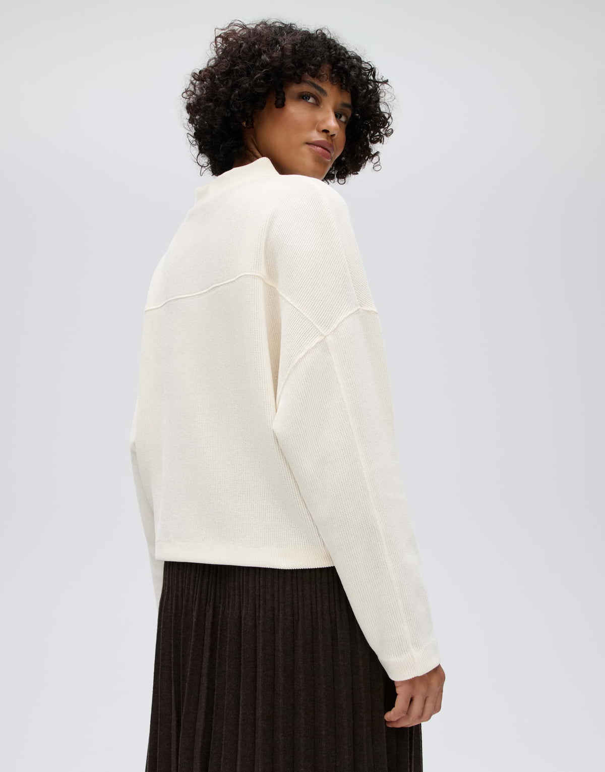 Opus Damen Sweatshirts Soft Cream