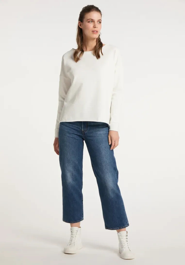 Elbsand Damen Sweatshirts  Cloud Whit