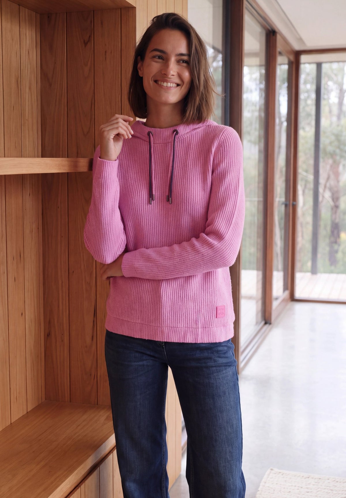 Cecil Damen T-Shirts Pink Flas