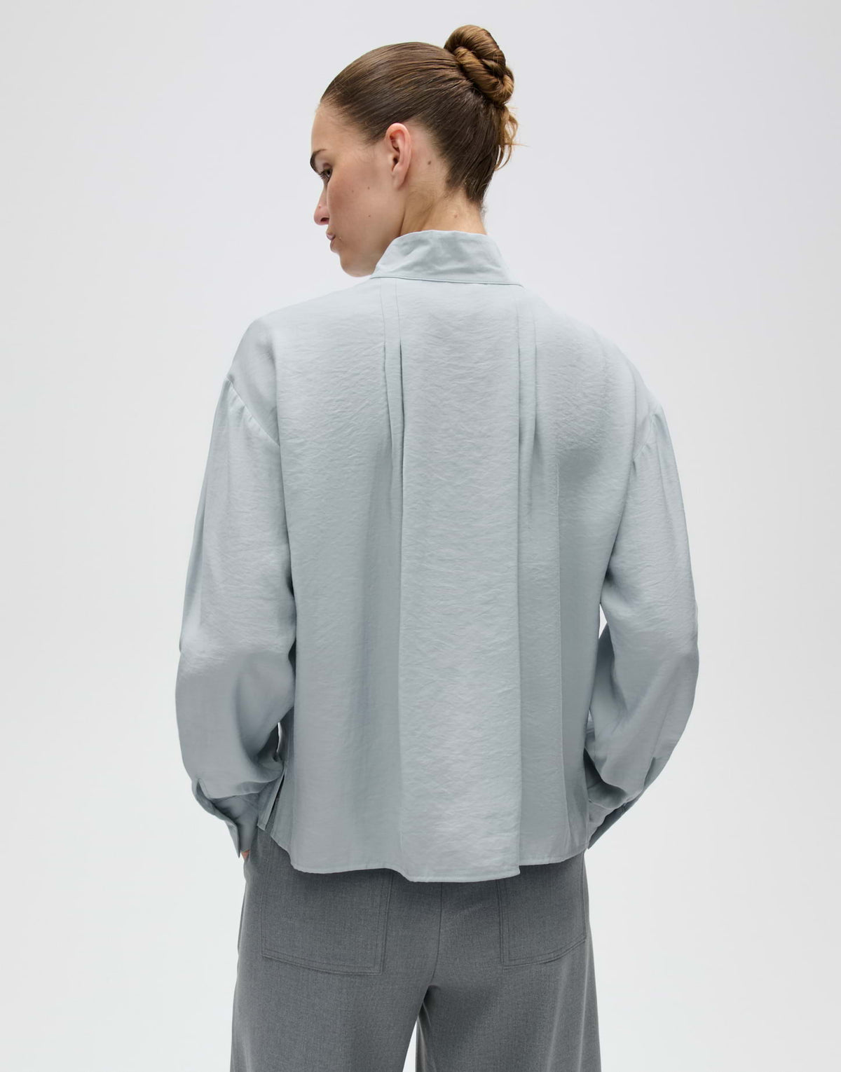 Opus Damen Blusen Dusty Aqua