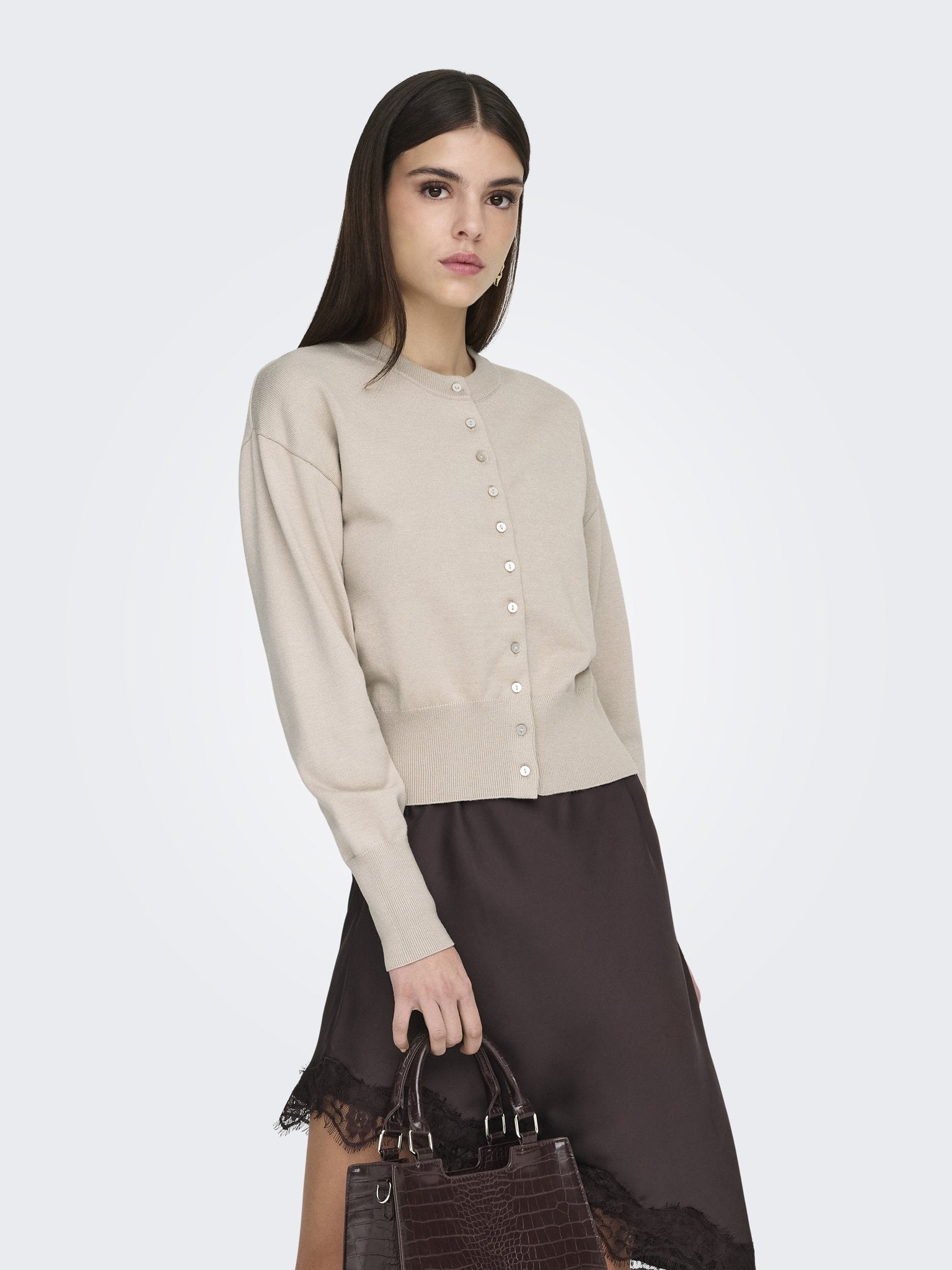 only Damen Strickjacken Pumice Stone/Dt