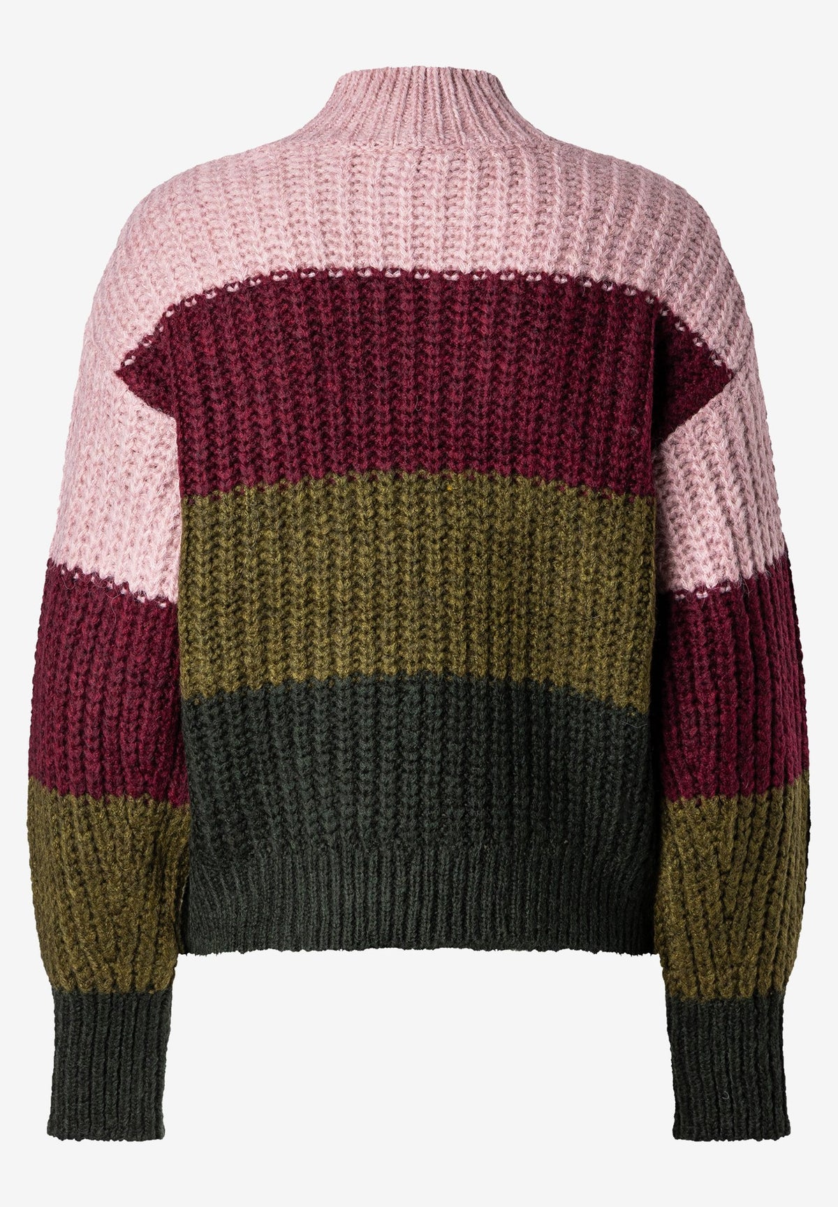 More & More Damen Pullover  Block Stri