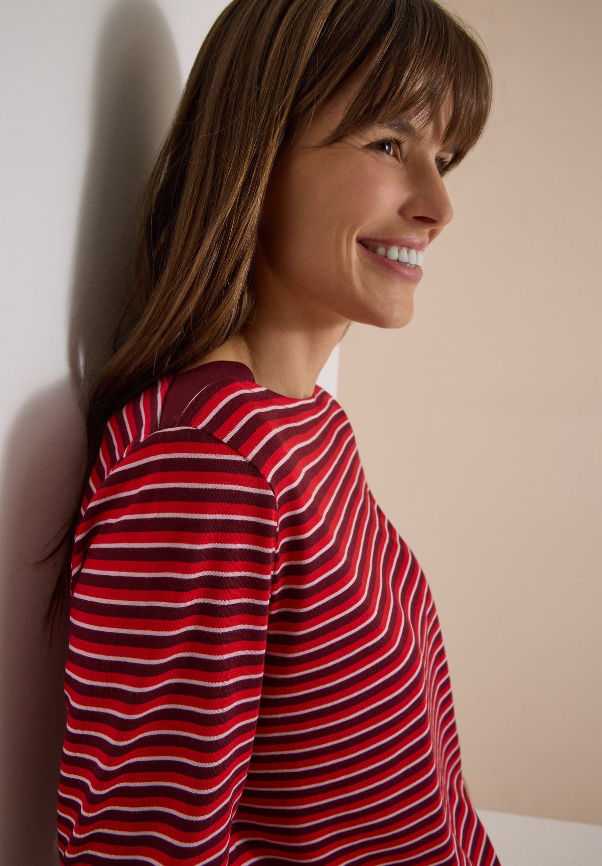 Cecil Damen T-Shirts  Red Wine