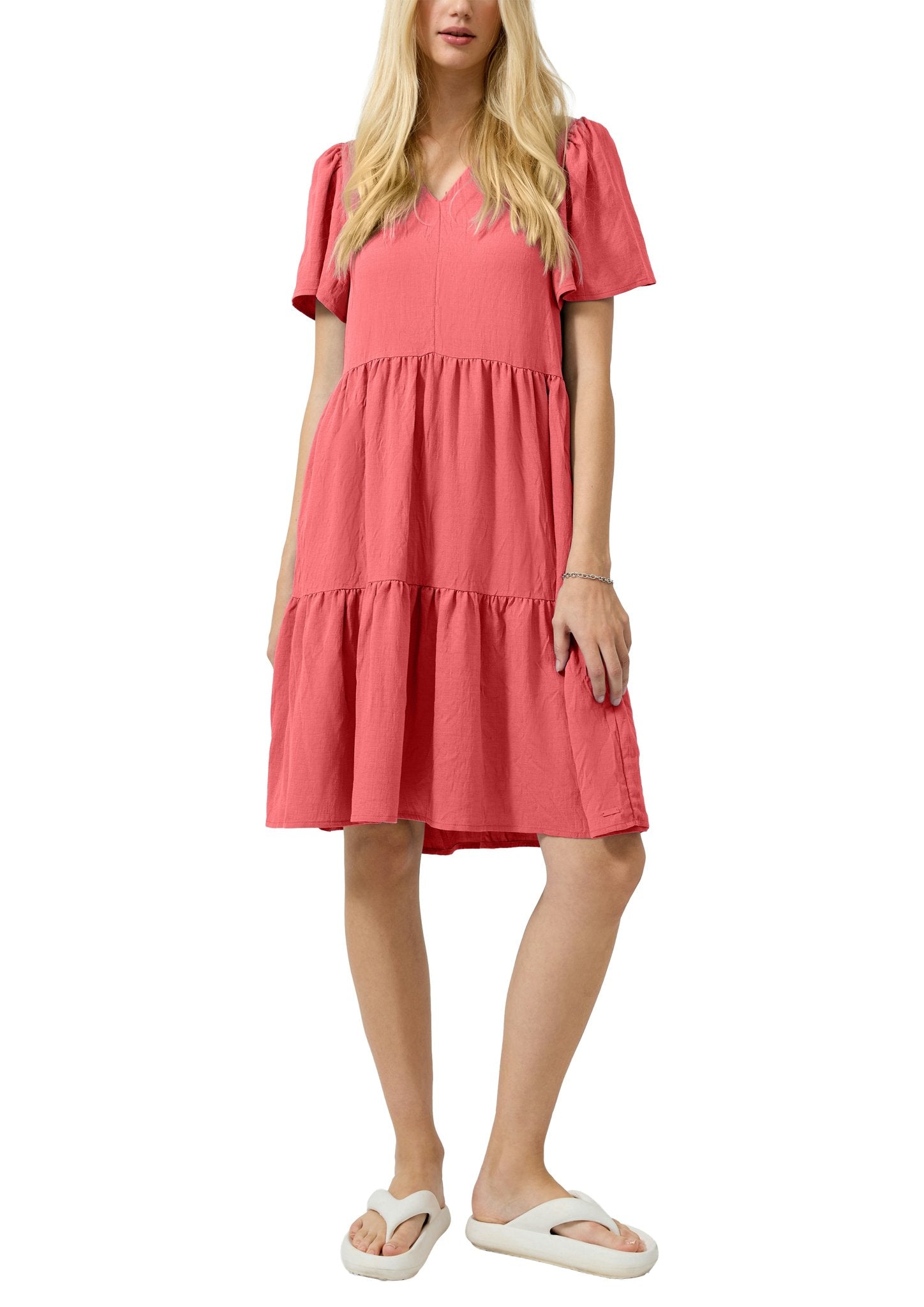 QS by S.Oliver Damen Kleider Red