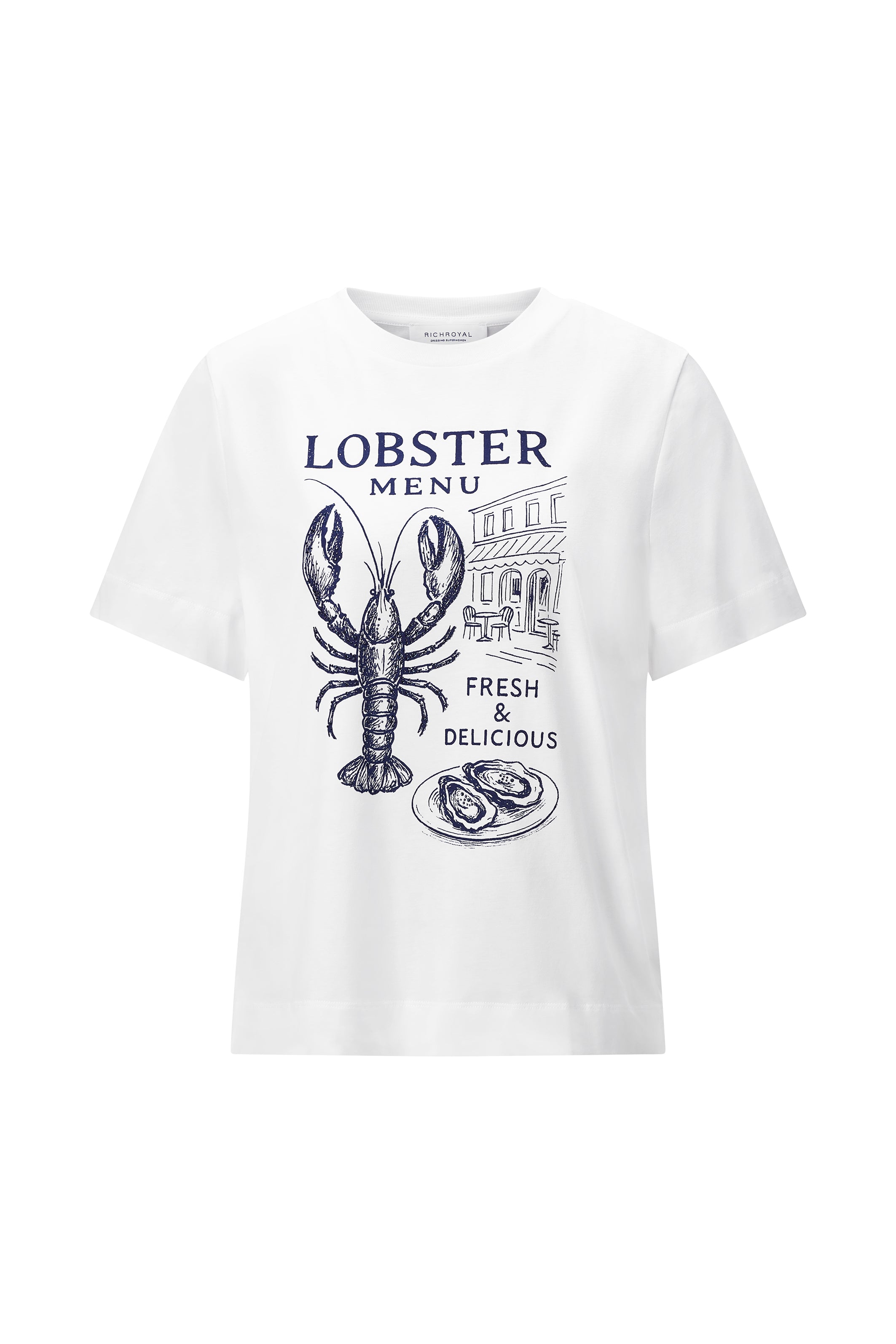 Rich & Royal Damen T-Shirts White