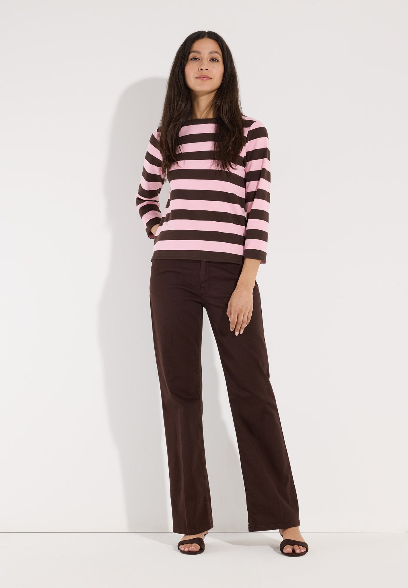 More & More Damen T-Shirts  Milky Rose