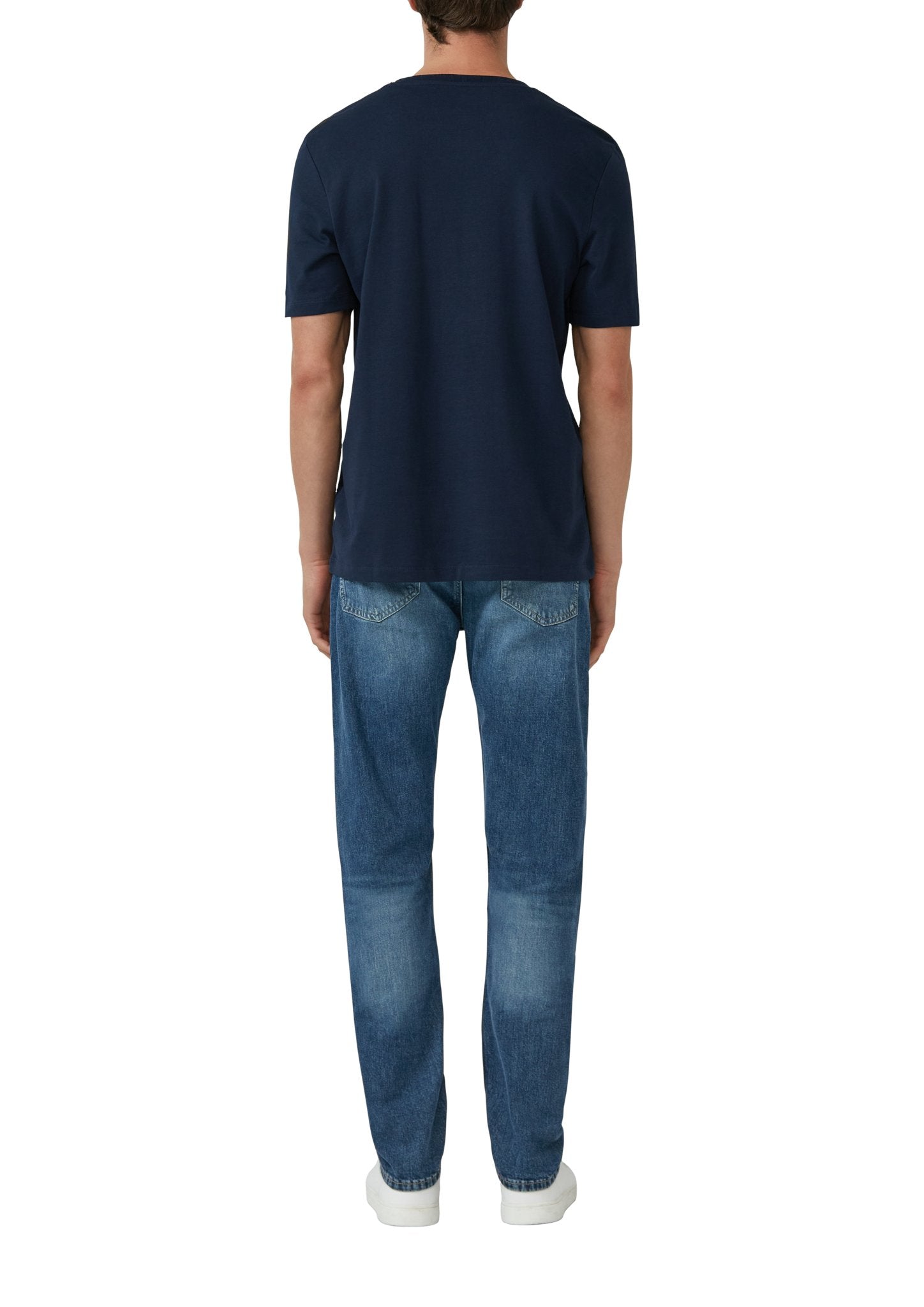 S. Oliver red Herren T-Shirts kurz Blue